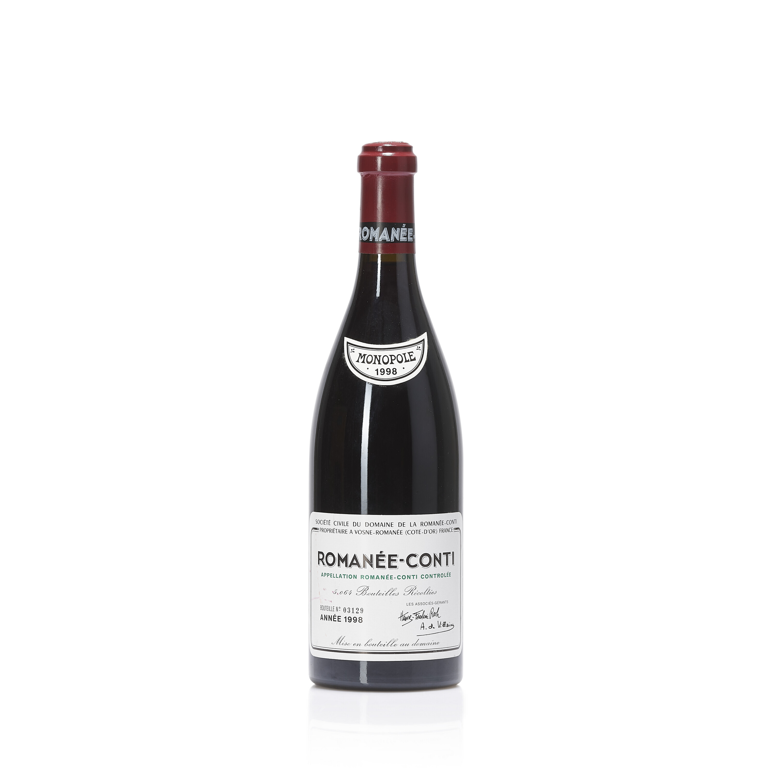Domaine de la Romanee-Conti, Romanée-Conti 1995 | Christie's