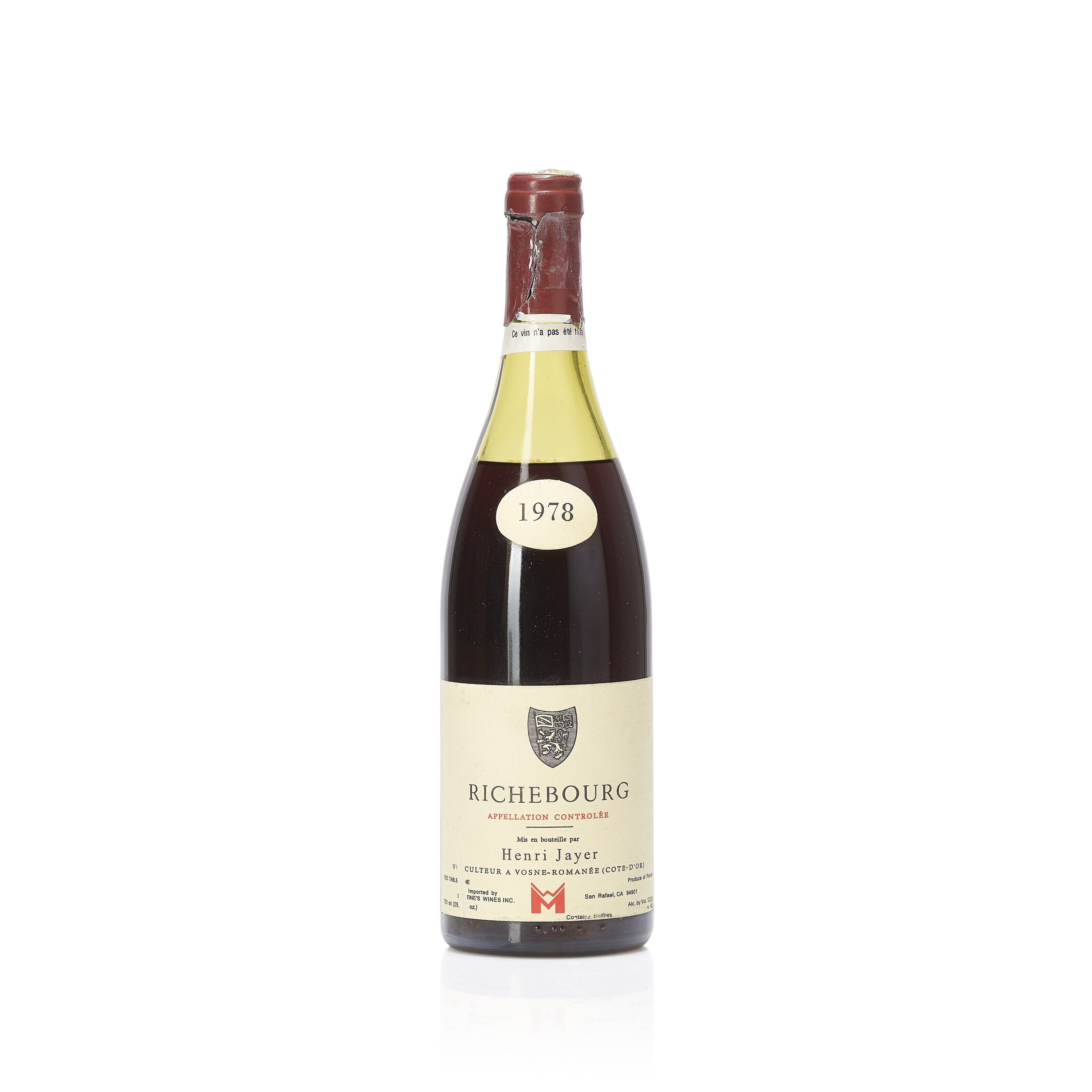 Henri Jayer, Richebourg 1978 | Christie's