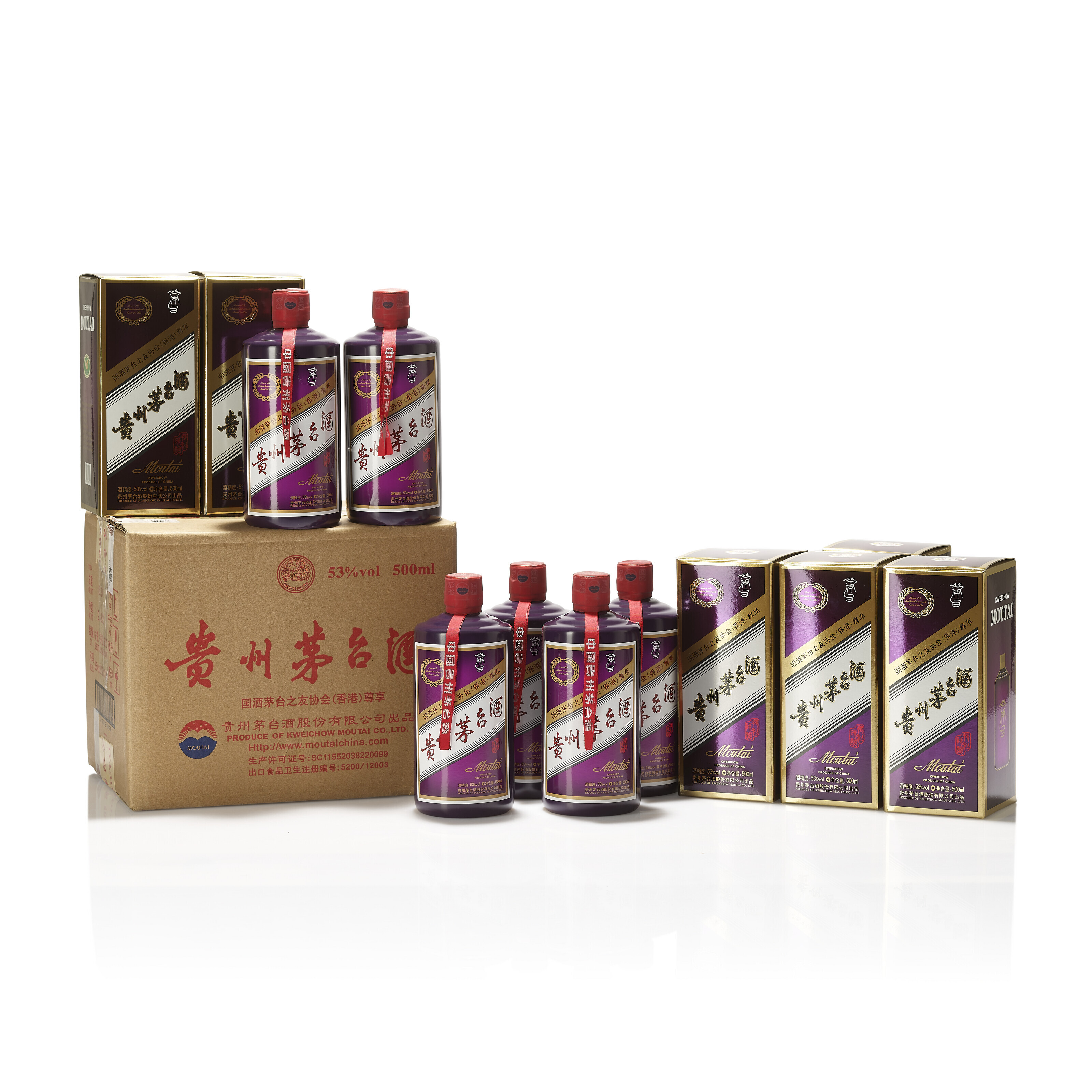 Kweichow Moutai Aged 50 Years 2012, 53% vol, outer oc sealed