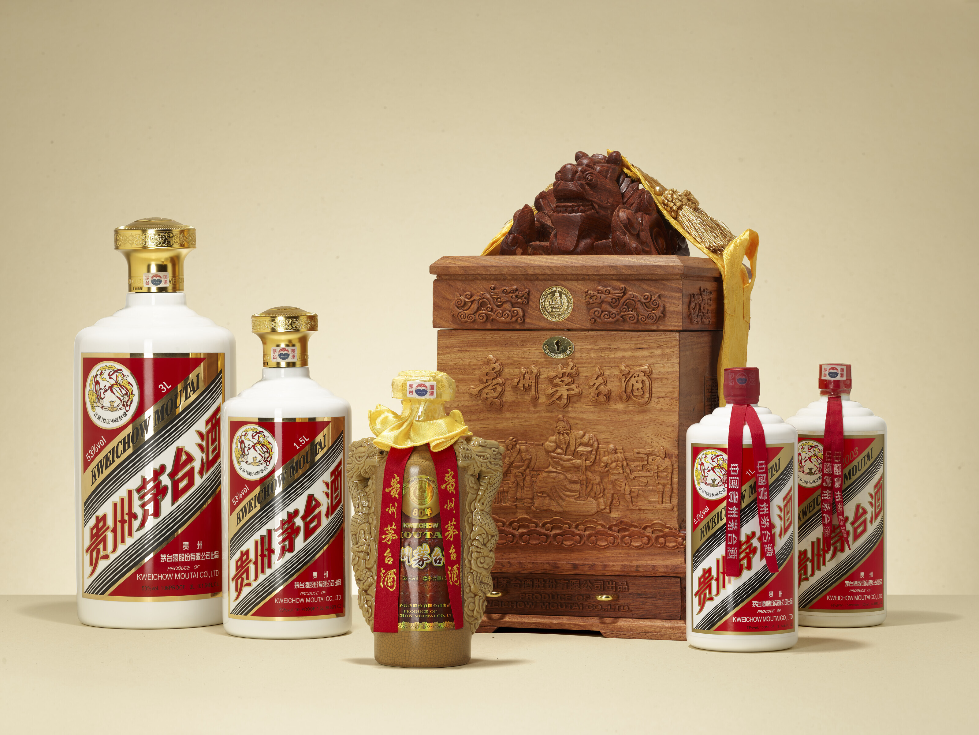 Kweichow Flying Fairy Moutai 2022, 53% volPlease note this lot can