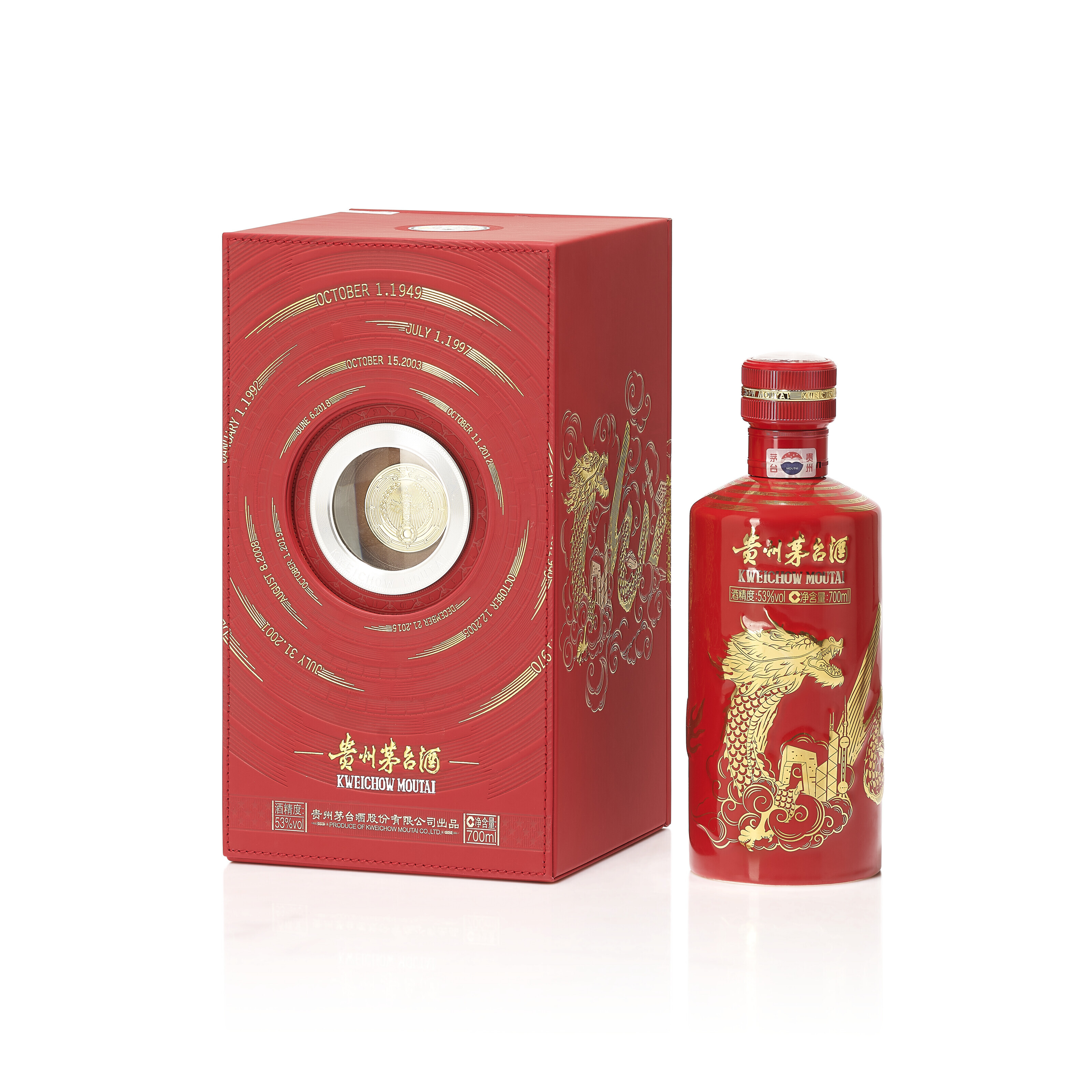 Kweichow Flying Fairy Moutai Blue Bottle 2019, 53% vol, outer oc
