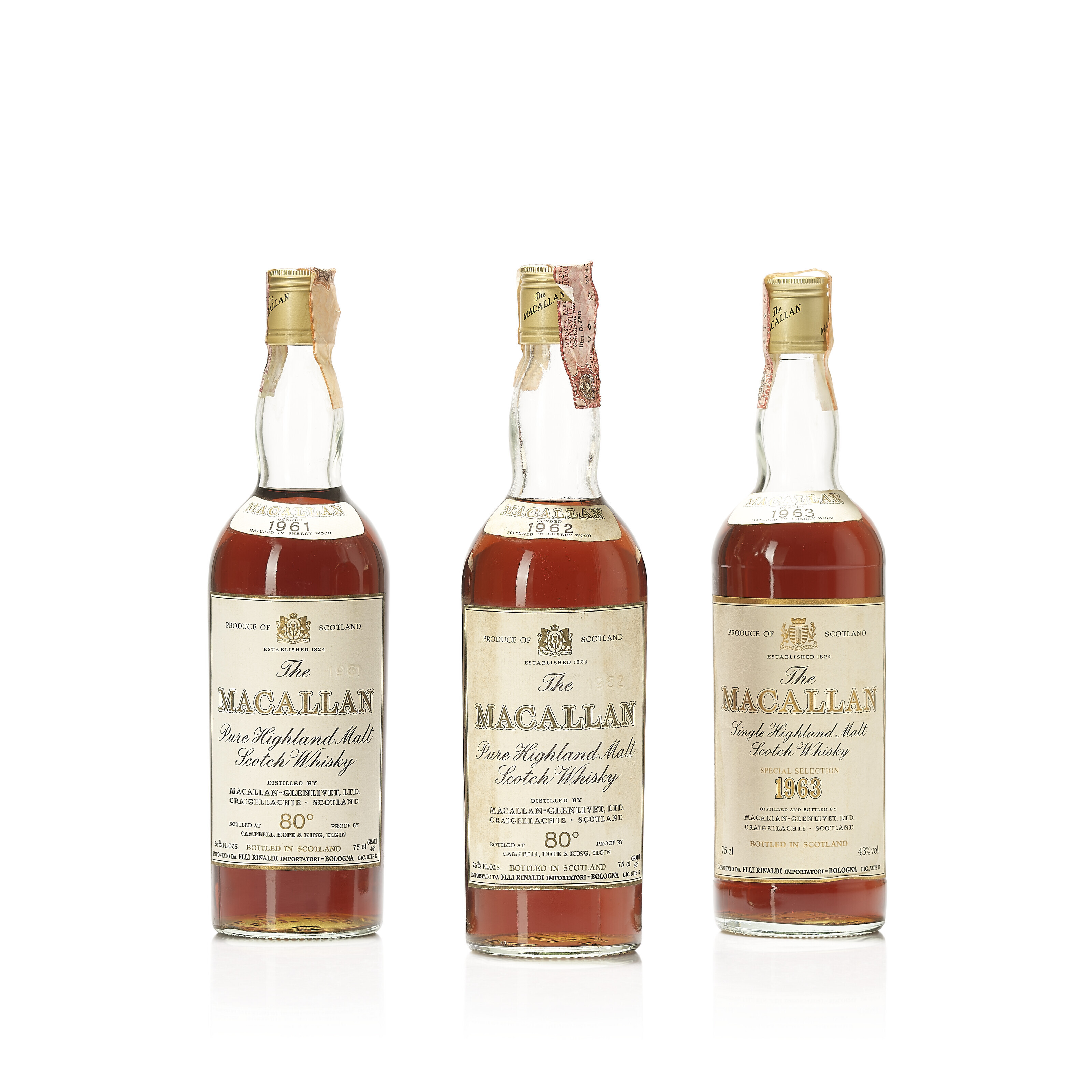 The Macallan Over 15 Year Old 1961, u. bn, bottled at 80 degree proof