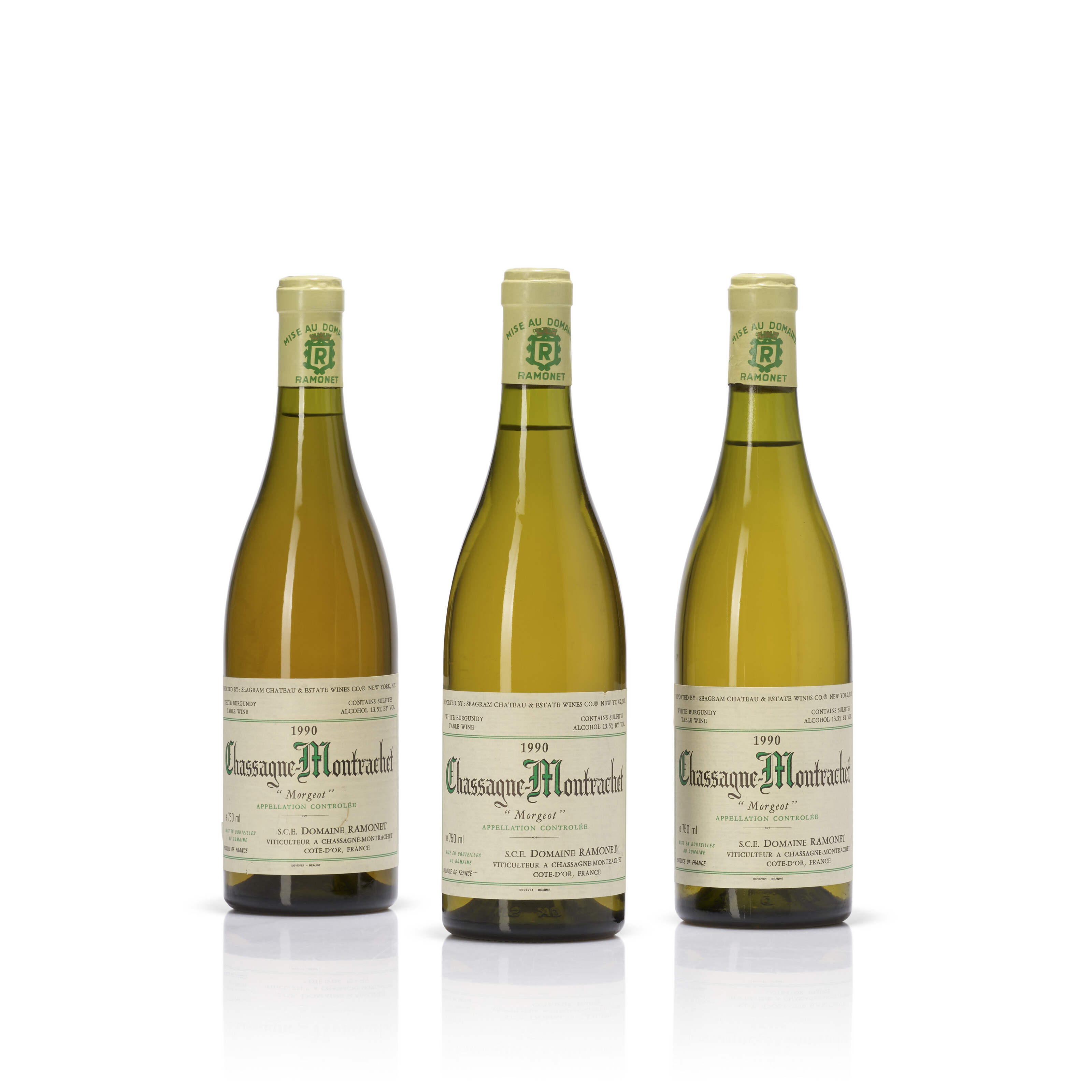 Domaine Ramonet, Chassagne-Montrachet, Morgeot 1990, Côte de