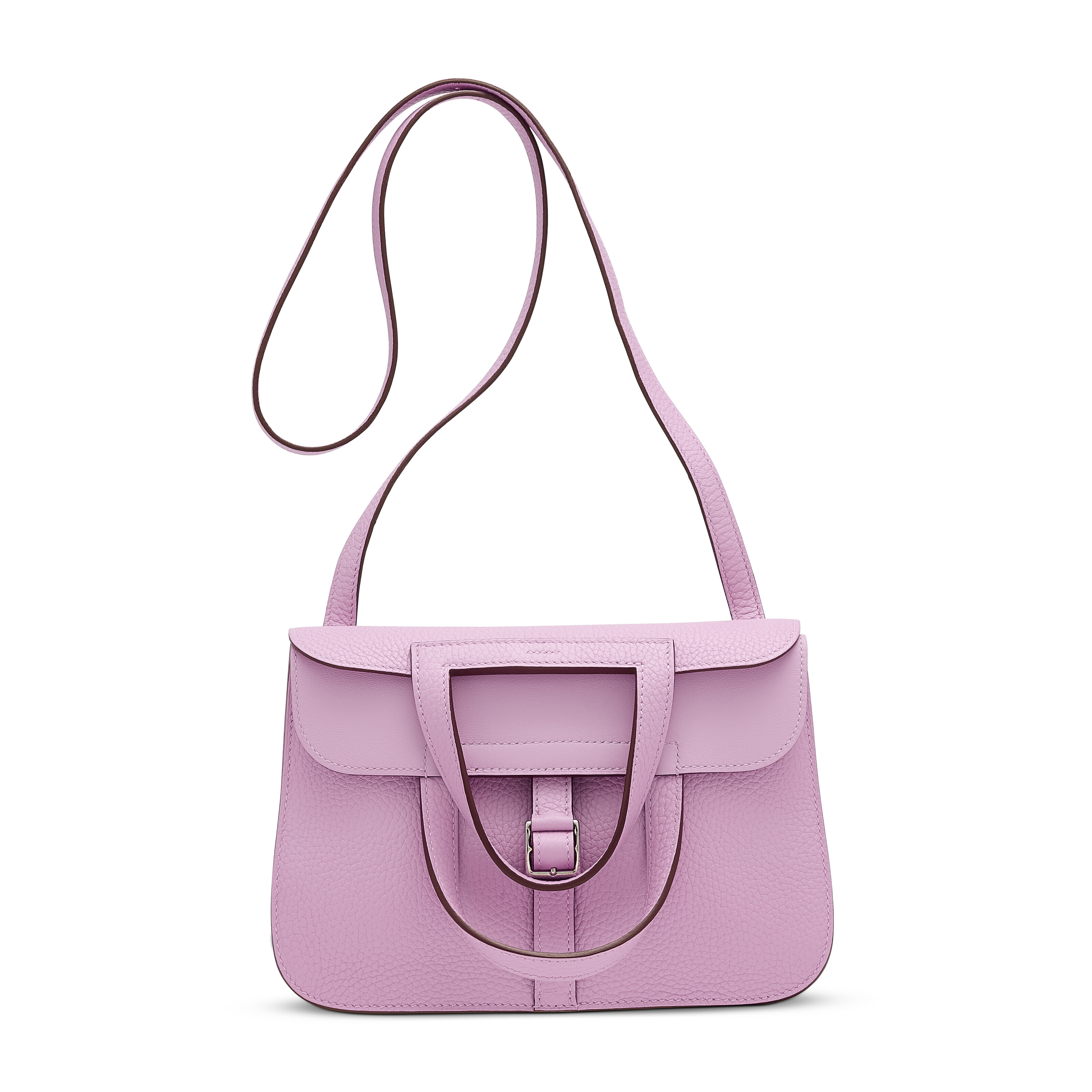 A MAUVE SYLVESTRE CLÉMENCE LEATHER HALZAN 25 WITH PALLADIUM