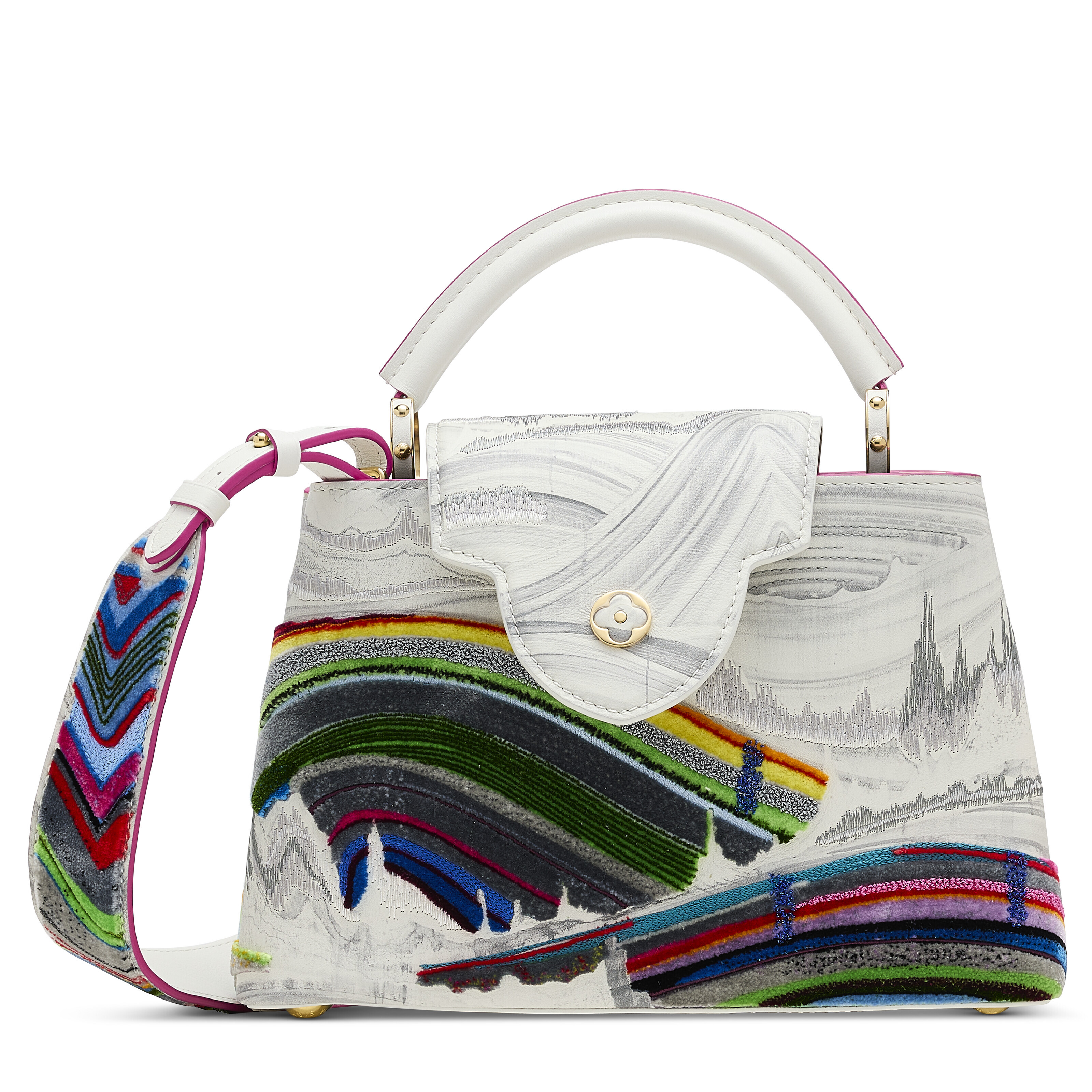 A LIMITED EDITION ARTYCAPUCINES CALFSKIN LEATHER CAPUCINES