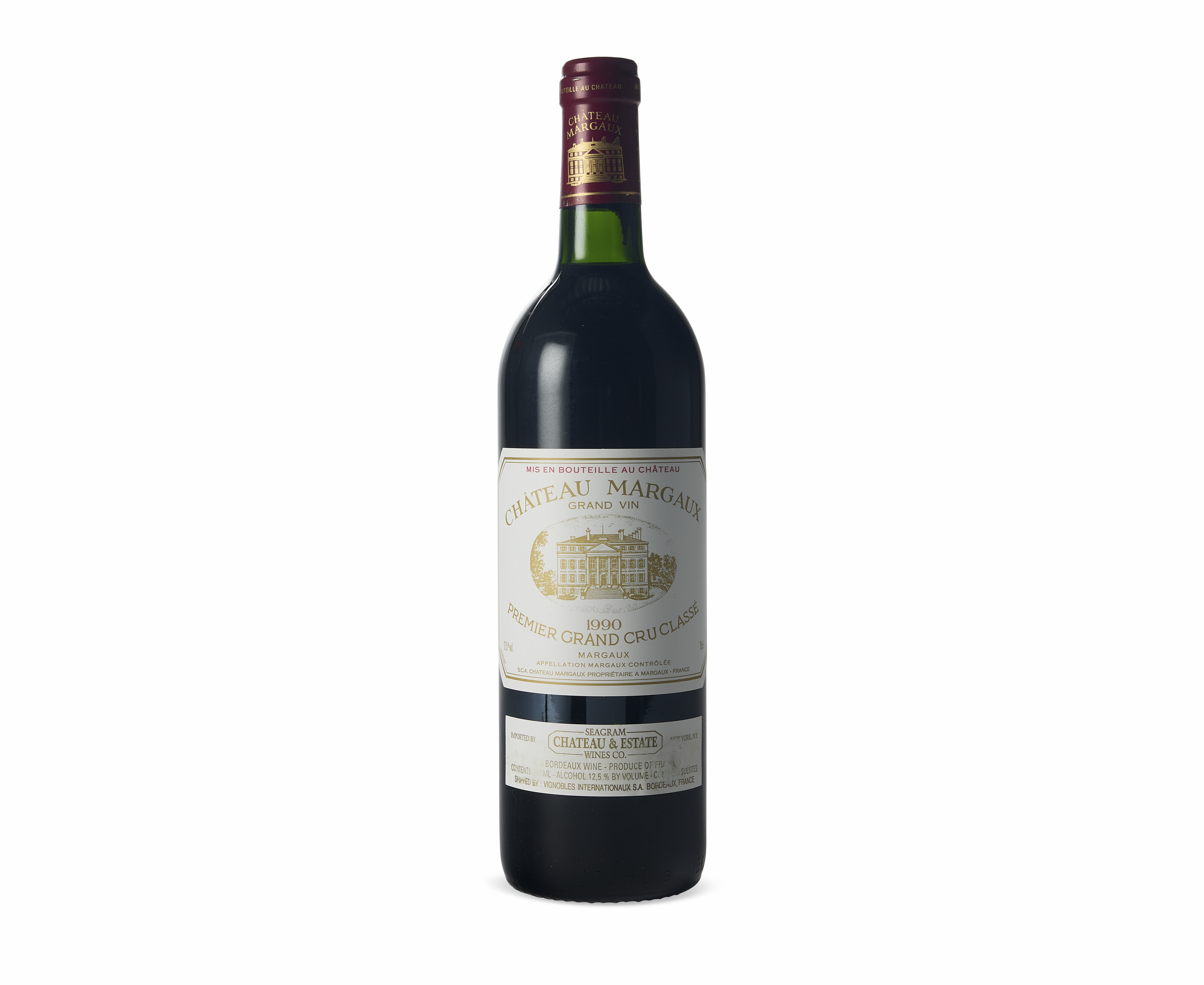 Château Margaux 1990, Margaux, 1er Cru Classéu.12ts or 