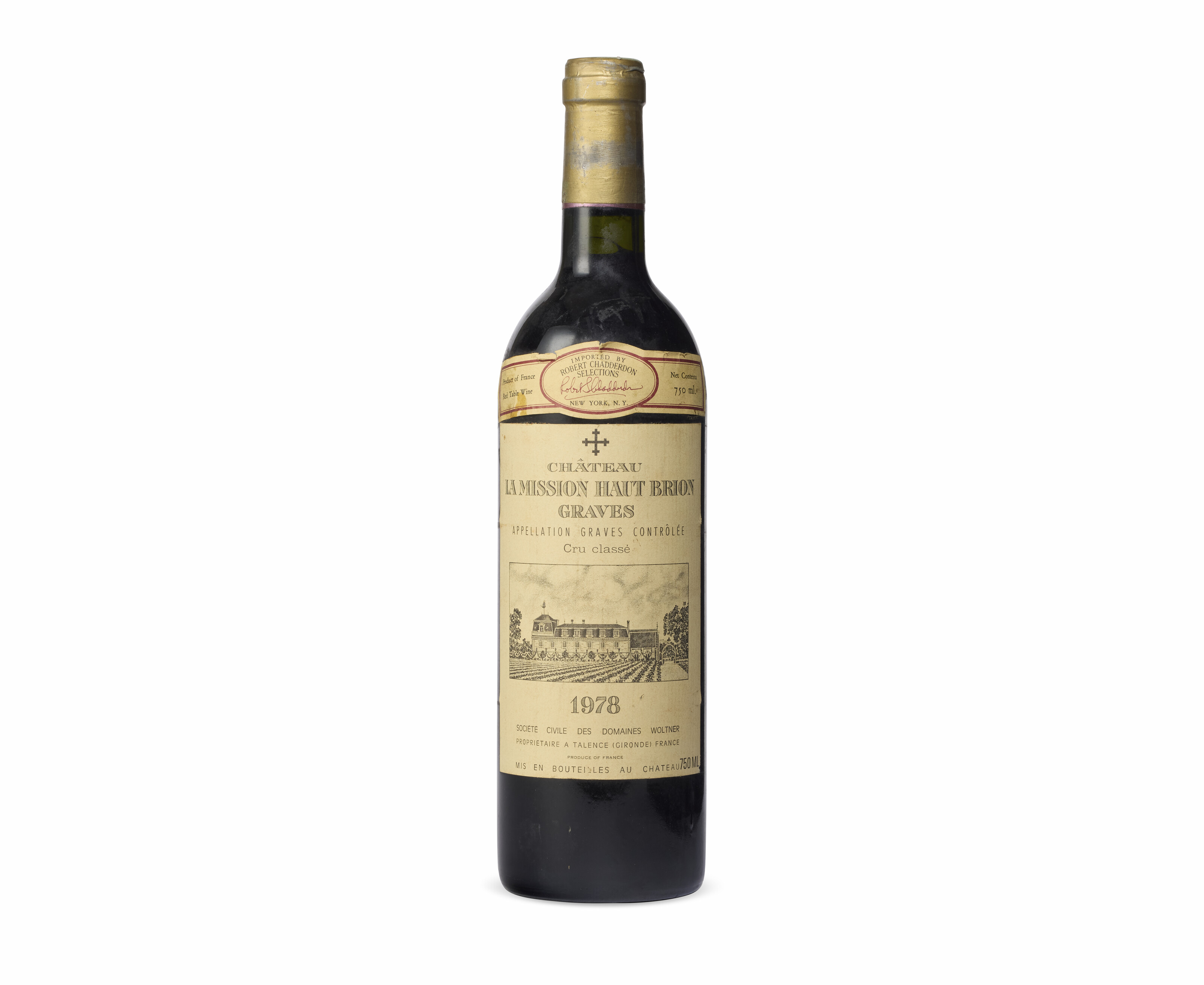 ワイン Chateau La Mission Haut Brion 1978 Château La Mission Haut-Brion 1978, Pessac-Leognan, Cru Classé u