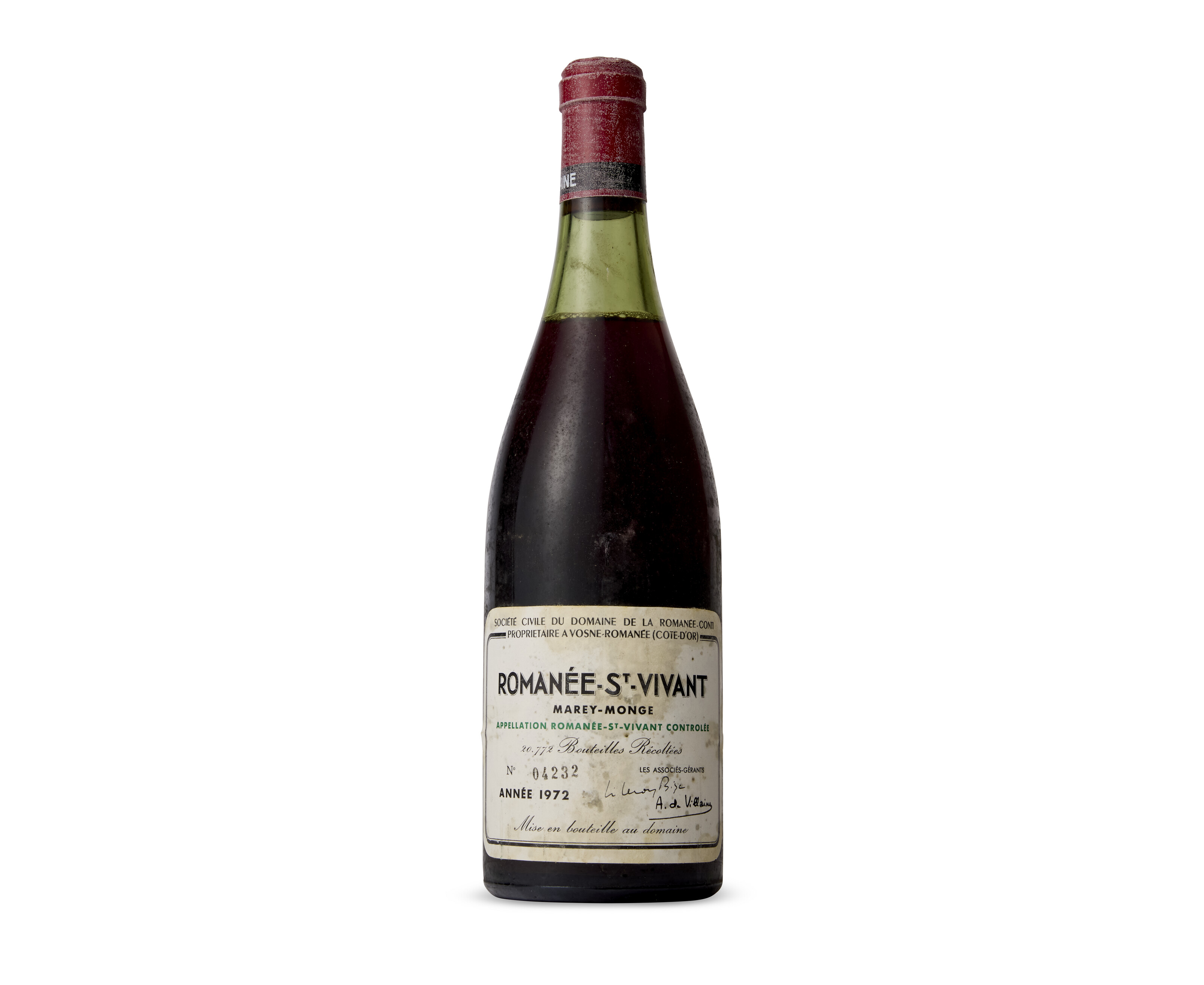 ワイン Domaine Romanee-Conti Richebourg 1976 Domaine de la Romanée-Conti, Richebourg 1976, Côte de Nuits, Grand