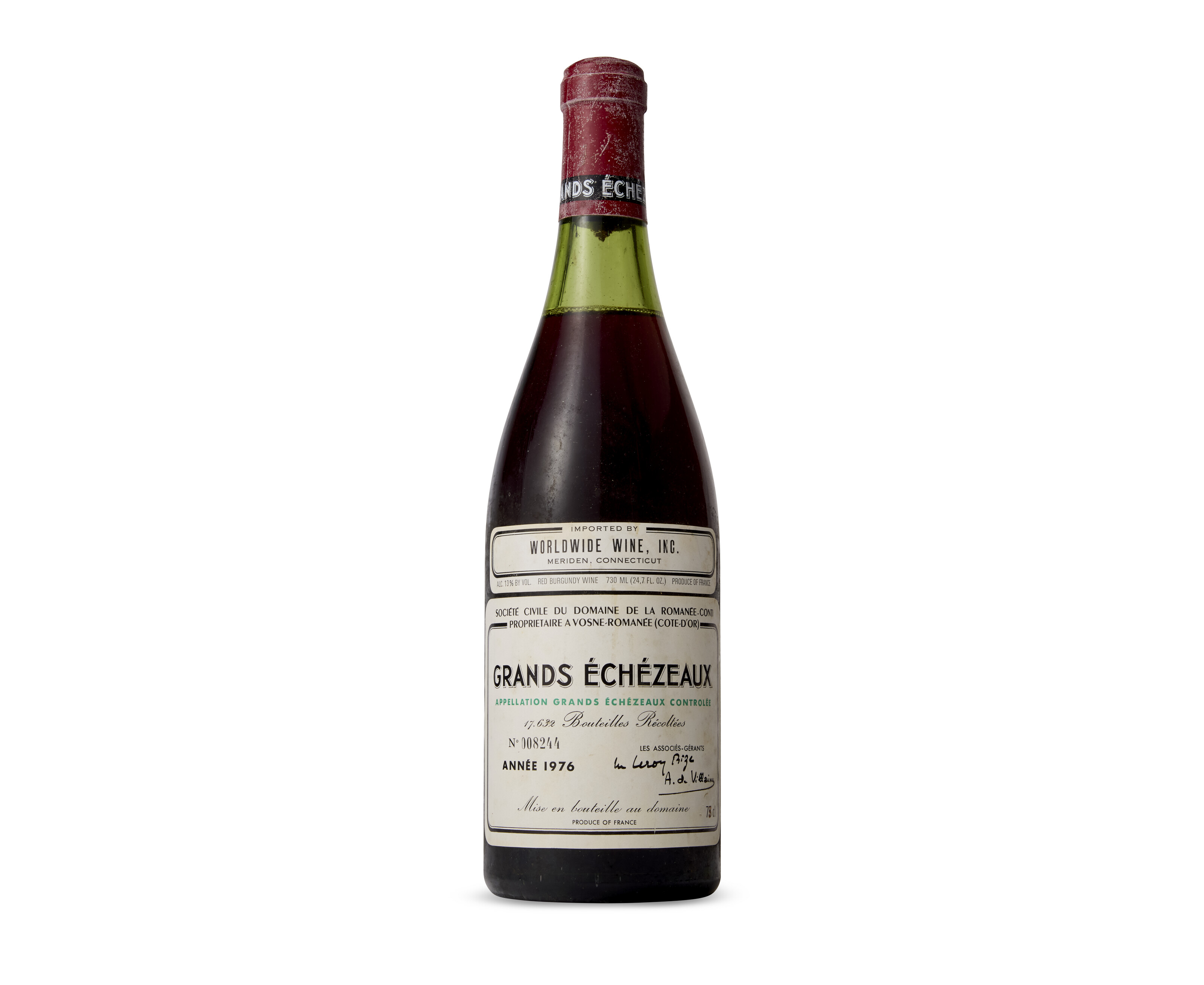 ワイン Domaine Romanee-Conti Richebourg 1976 Domaine de la Romanée-Conti, Richebourg 1976, Côte de Nuits, Grand