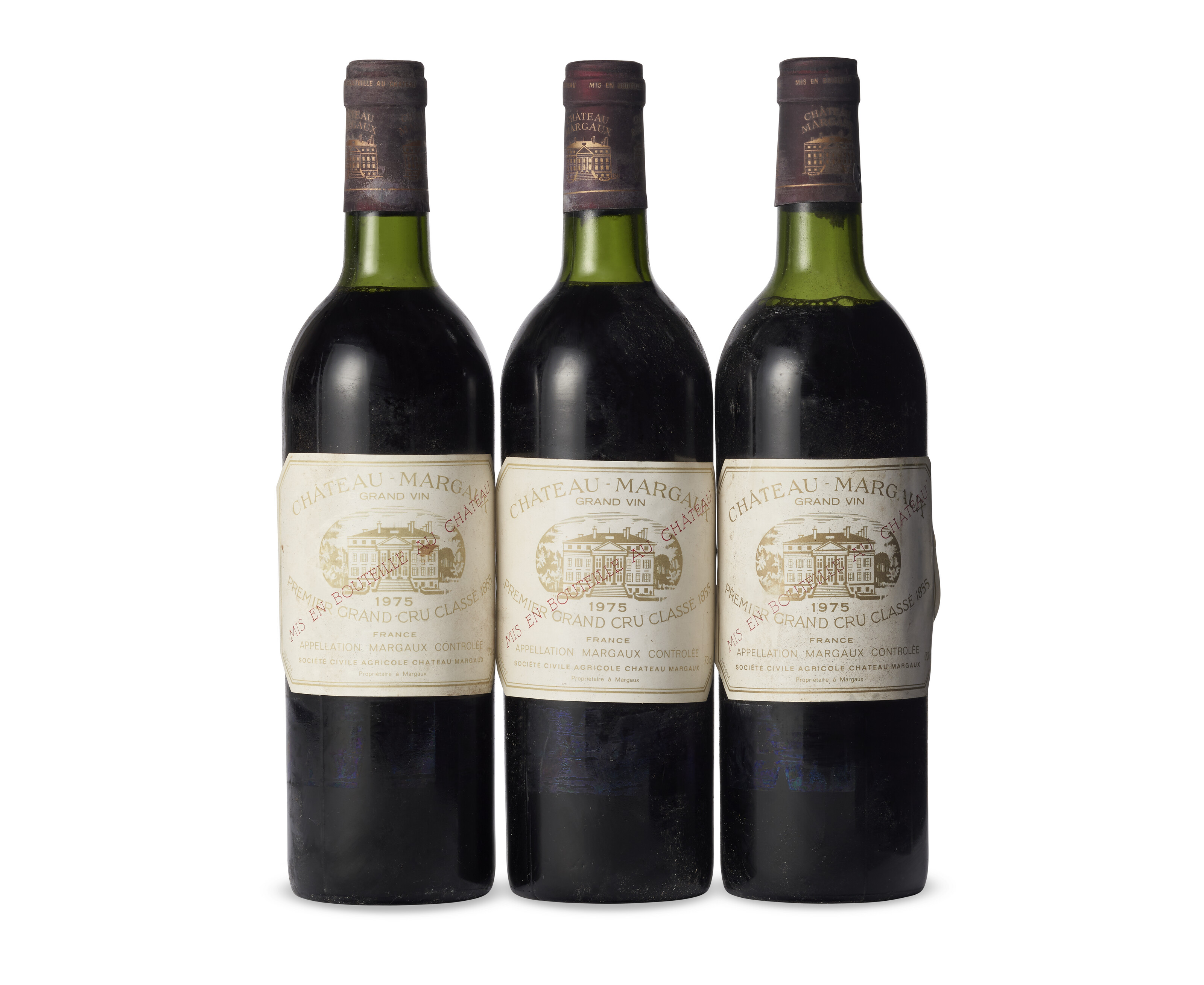 【18％OFF】 1975, Margaux Château Margaux, 1u/ms Classéu.2ts, Cru 1er ワイン
