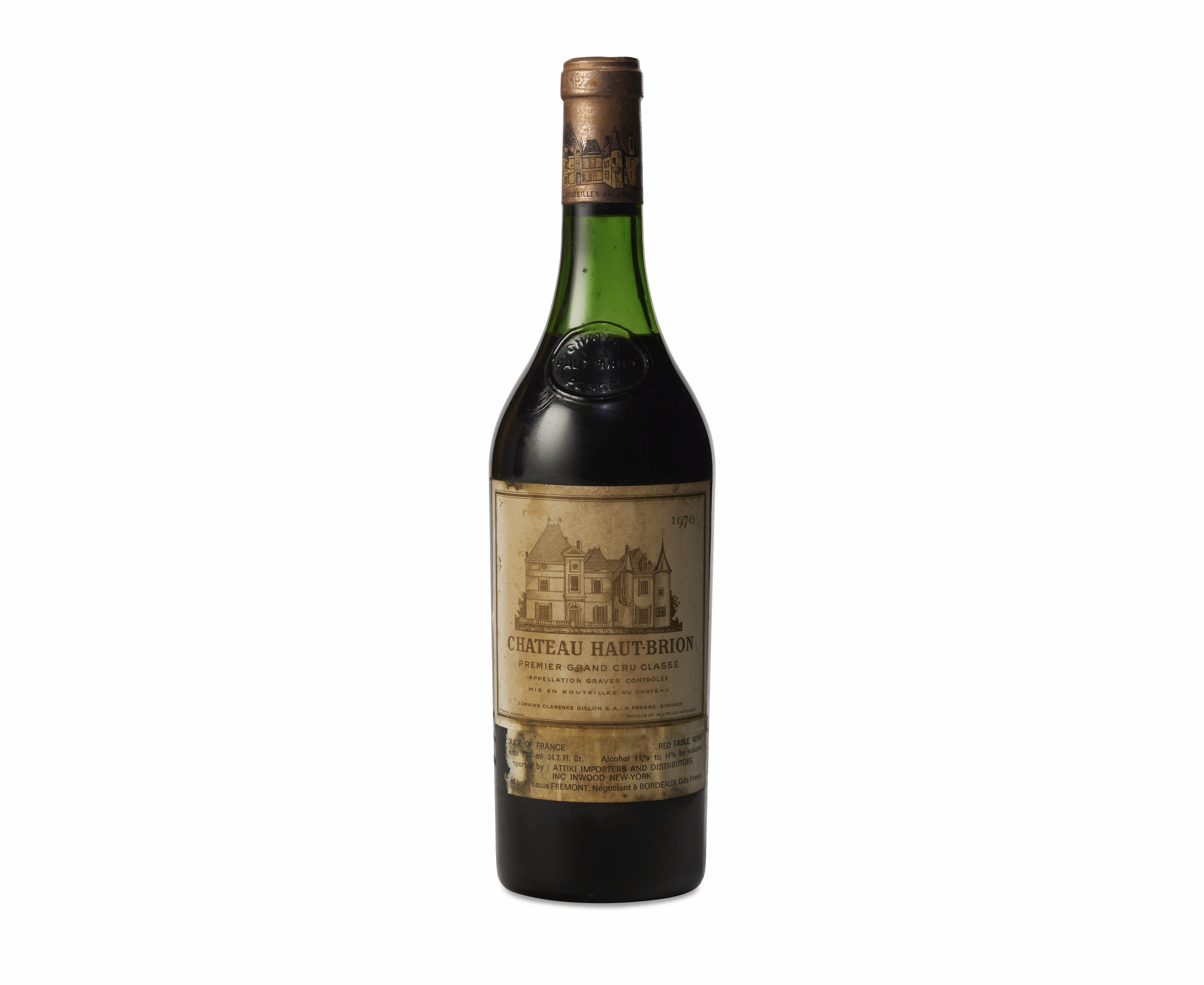 【メール便送料無料対応可】 Haut-Brion Château 1961, Classéu.4cm Cru 1er Pessac-Léognan, コレクション