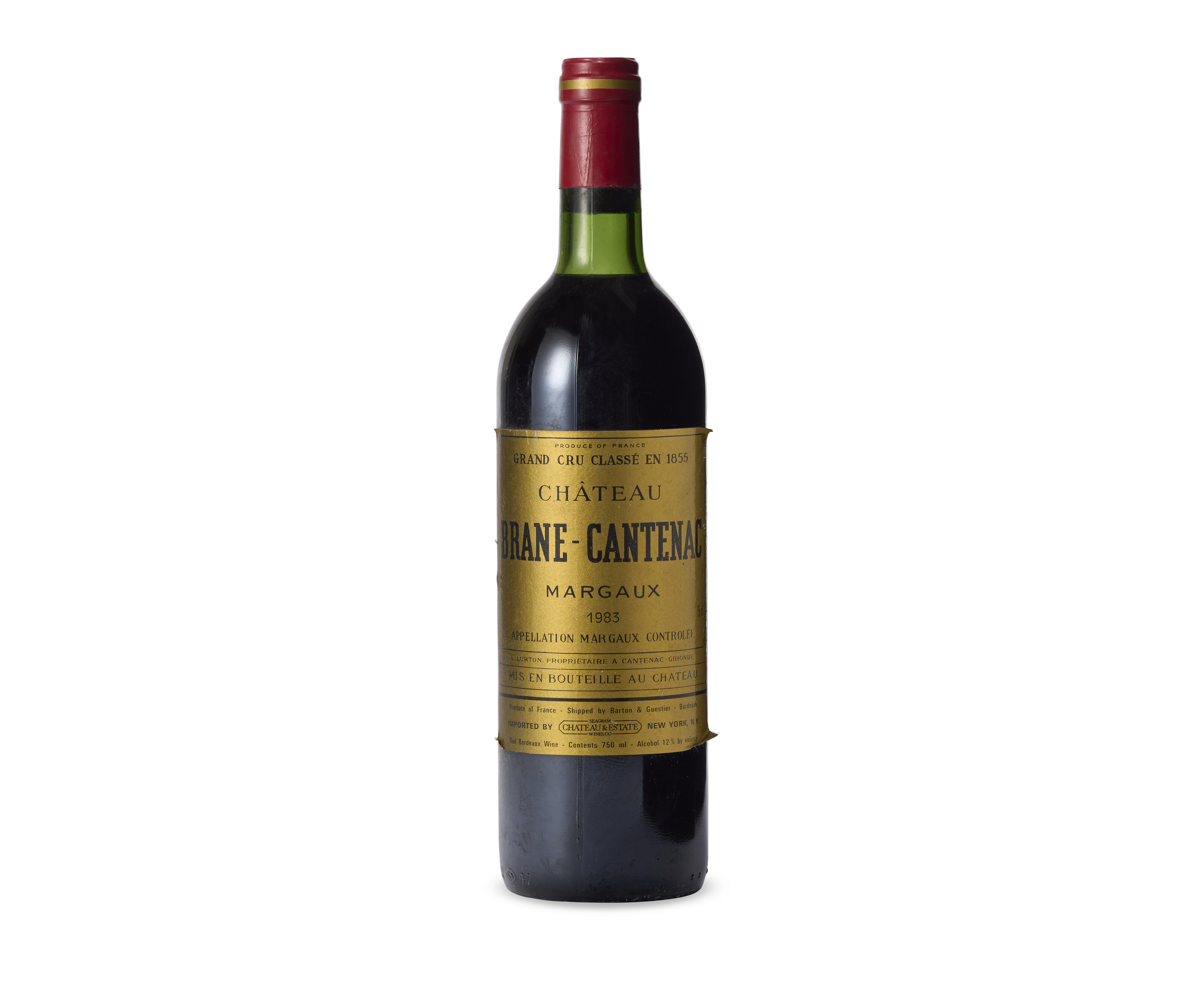 Château Brane-Cantenac 1983, Margaux, 2ème Cru Classéu.7ts or 