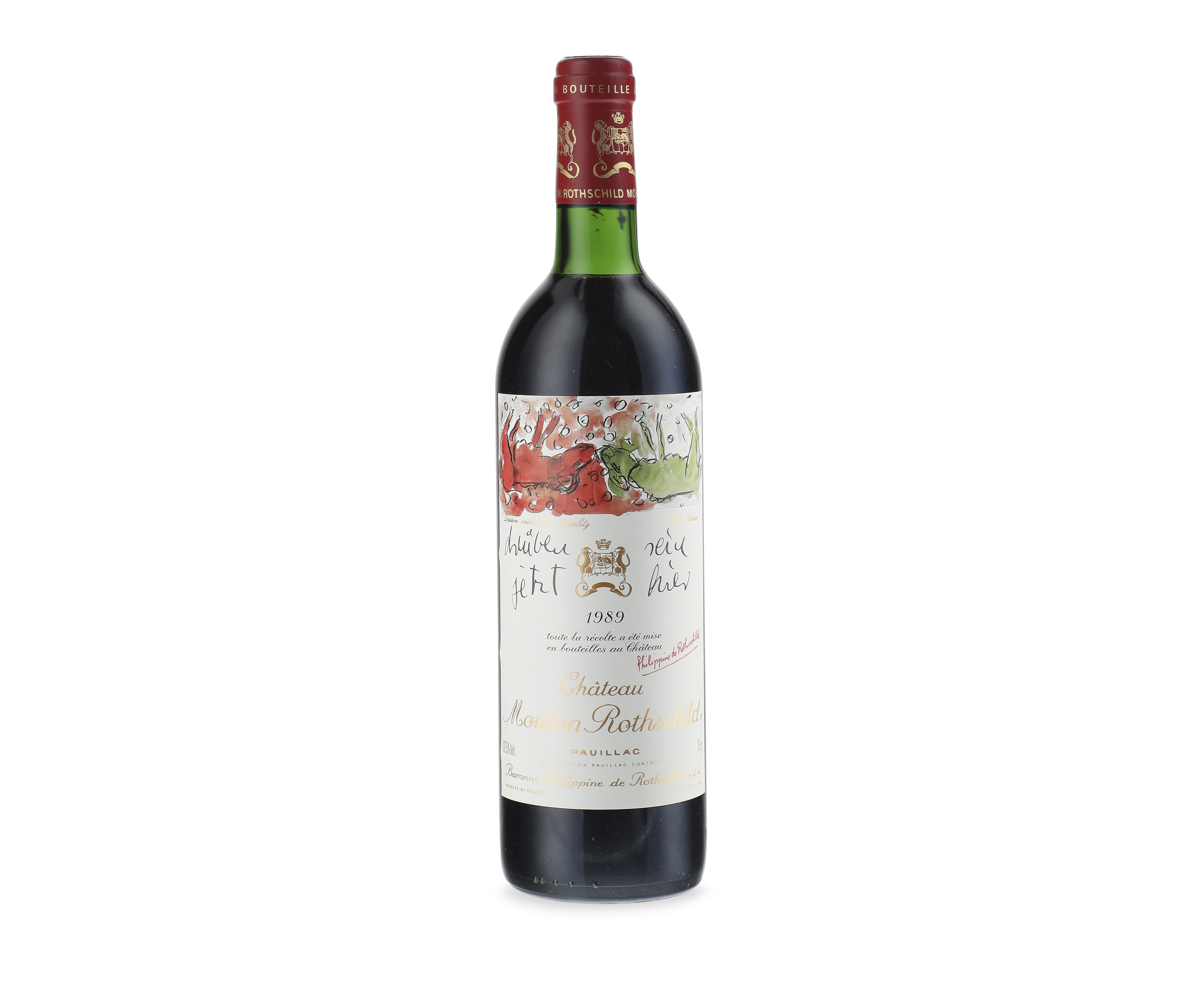 1989 Mouton Rothschild 2007 Rare 2本セット