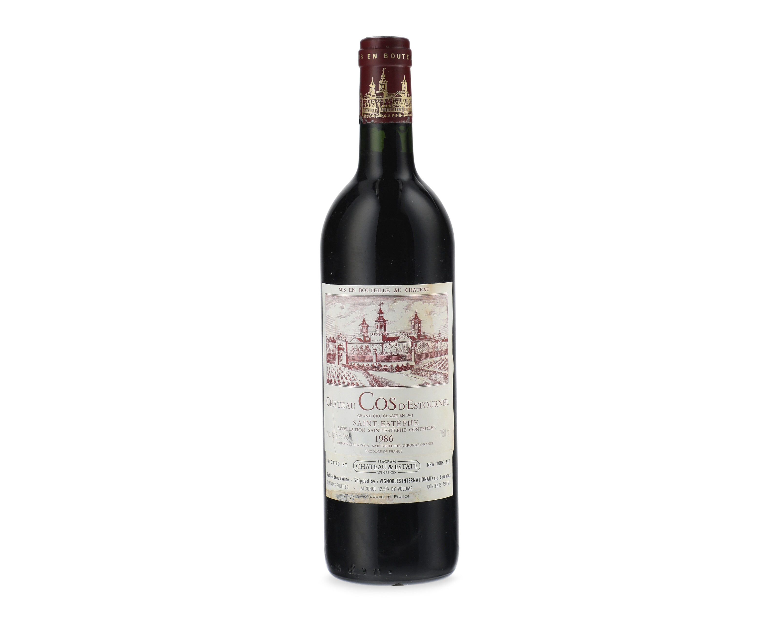 Cos d'Estournel 1986, Saint-Estèphe, 2ème Cru Classéu.6vts
