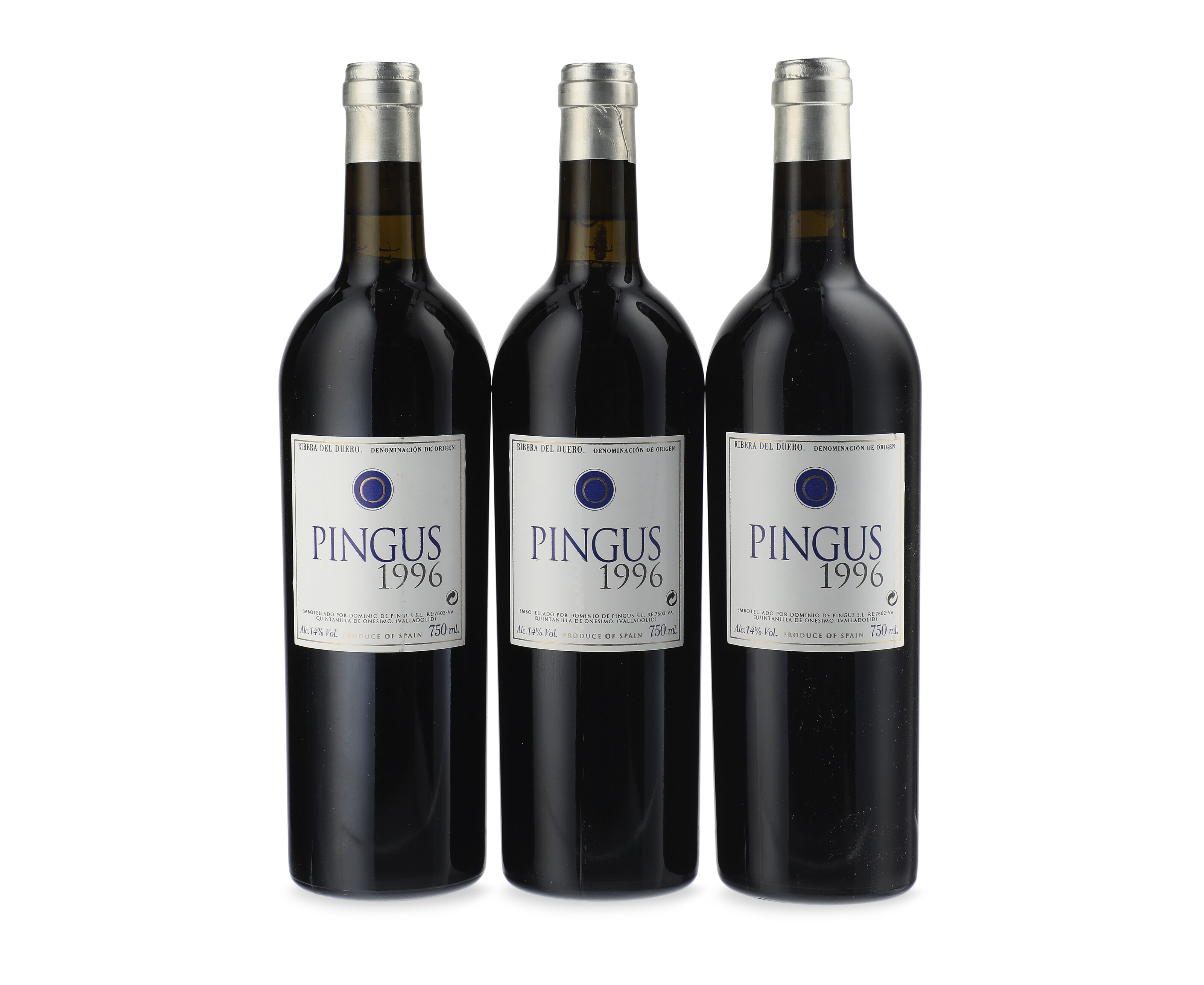 Dominio de Pingus, Pingus 1996, Ribera del DueroLevels bn or better ...