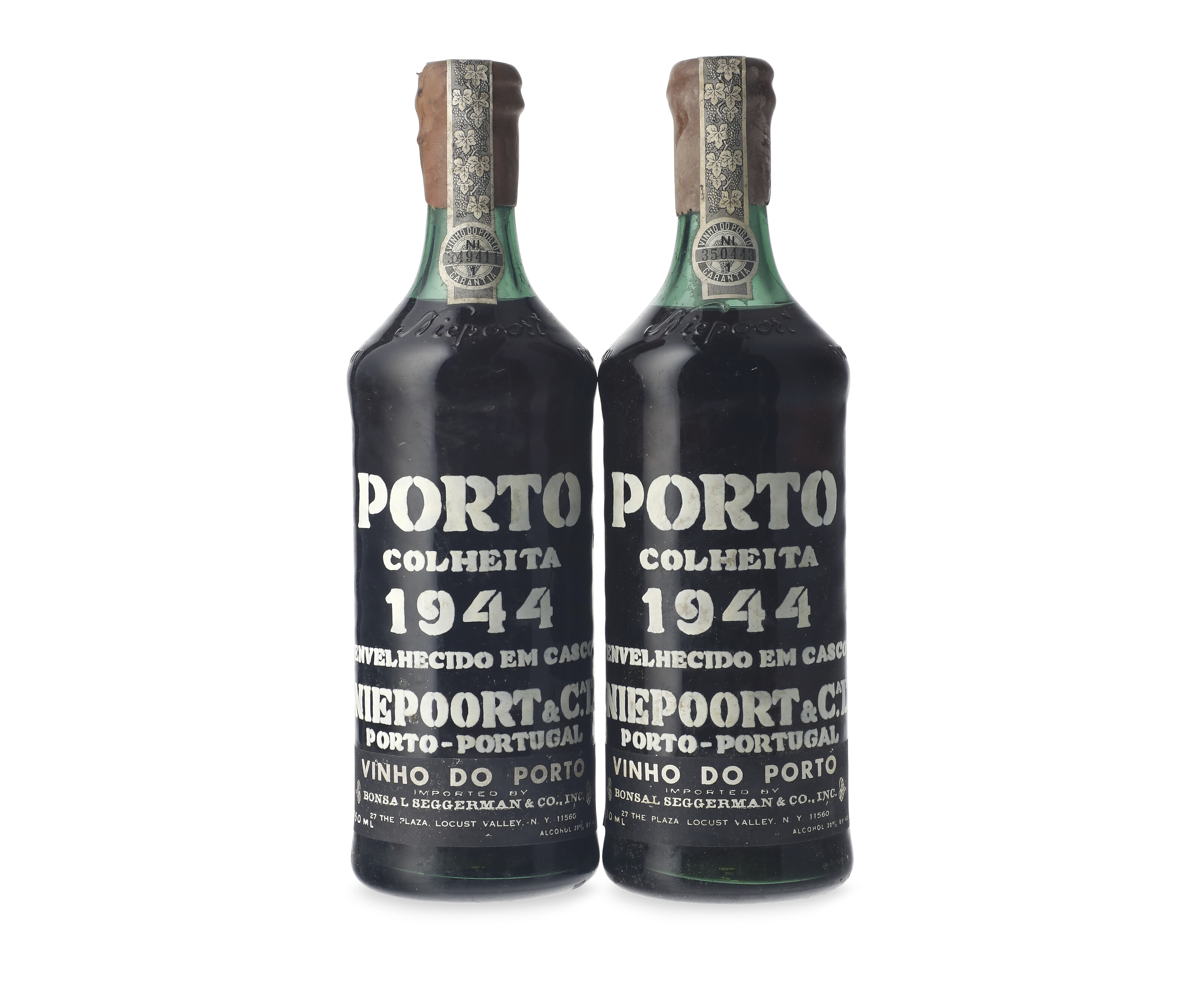 Niepoort, Colheita 1944, Oporto Levels ts, 1 chipped wax
