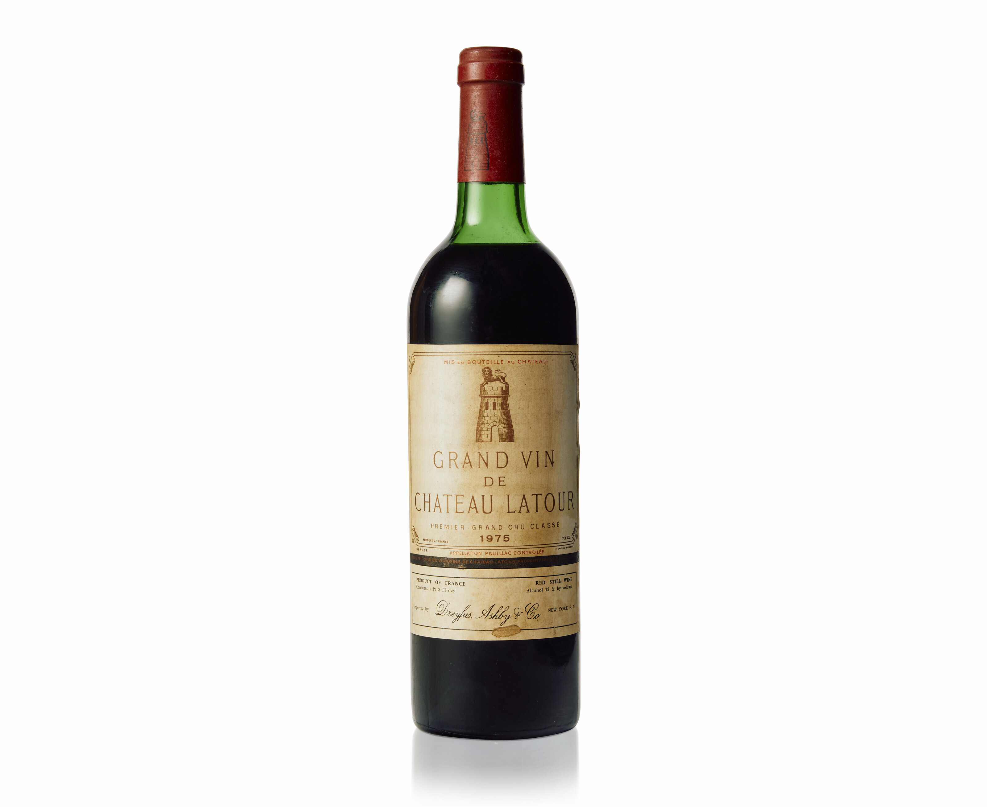 Château Latour 1975, Premier Cru Classé, PauillacCorroded