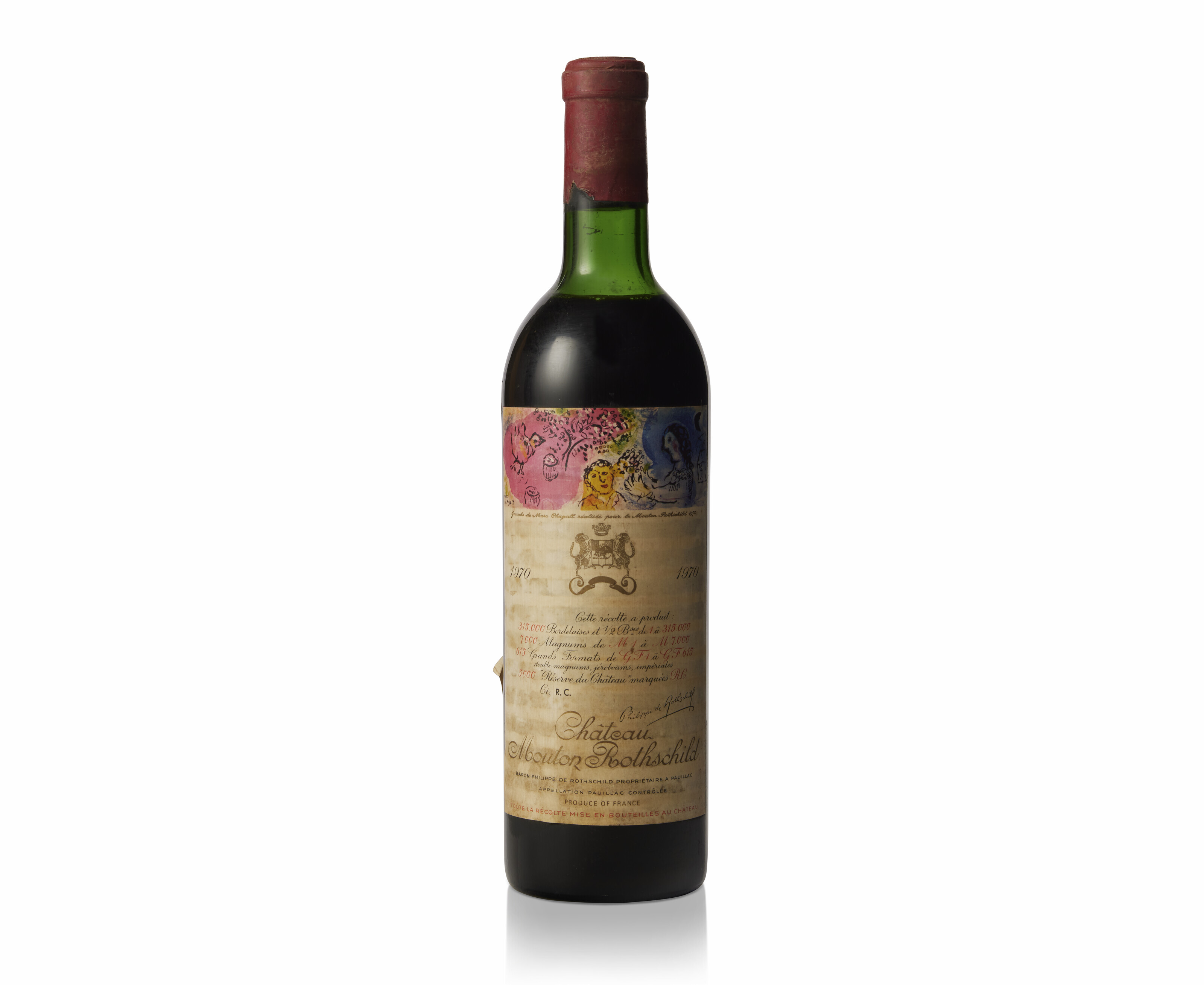 Château Mouton Rothschild 1970, Premier Cru Classé