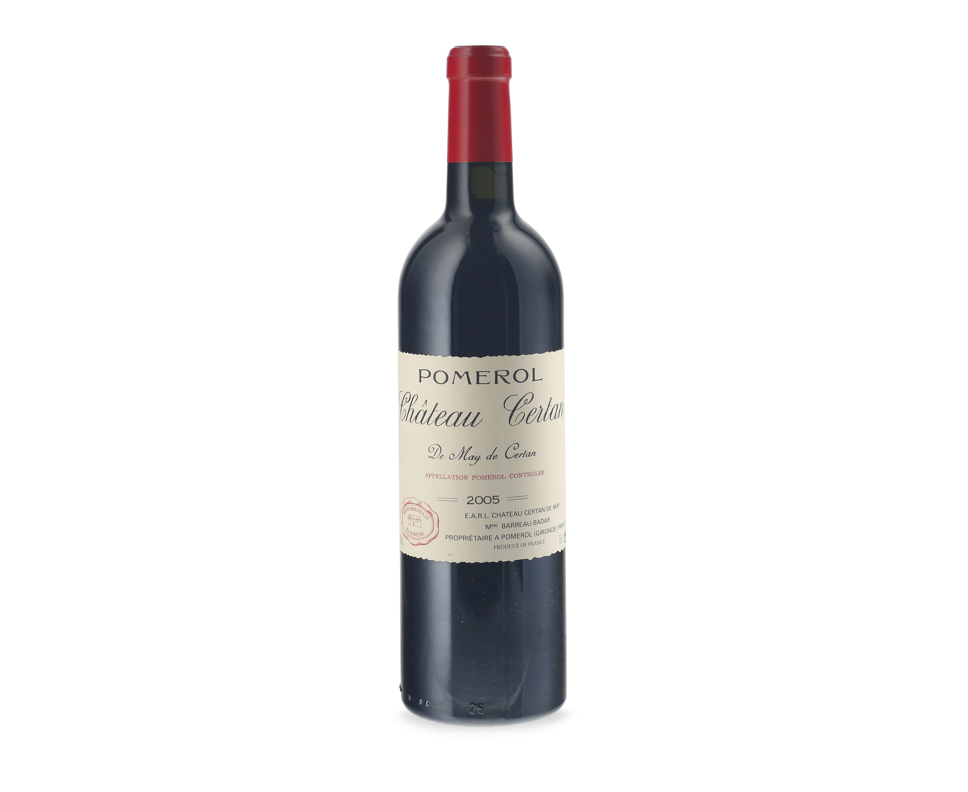 1993 CHÂTEAU CERTAN DE MAY 1993, Pomerol. Vintage wine - SoDivin