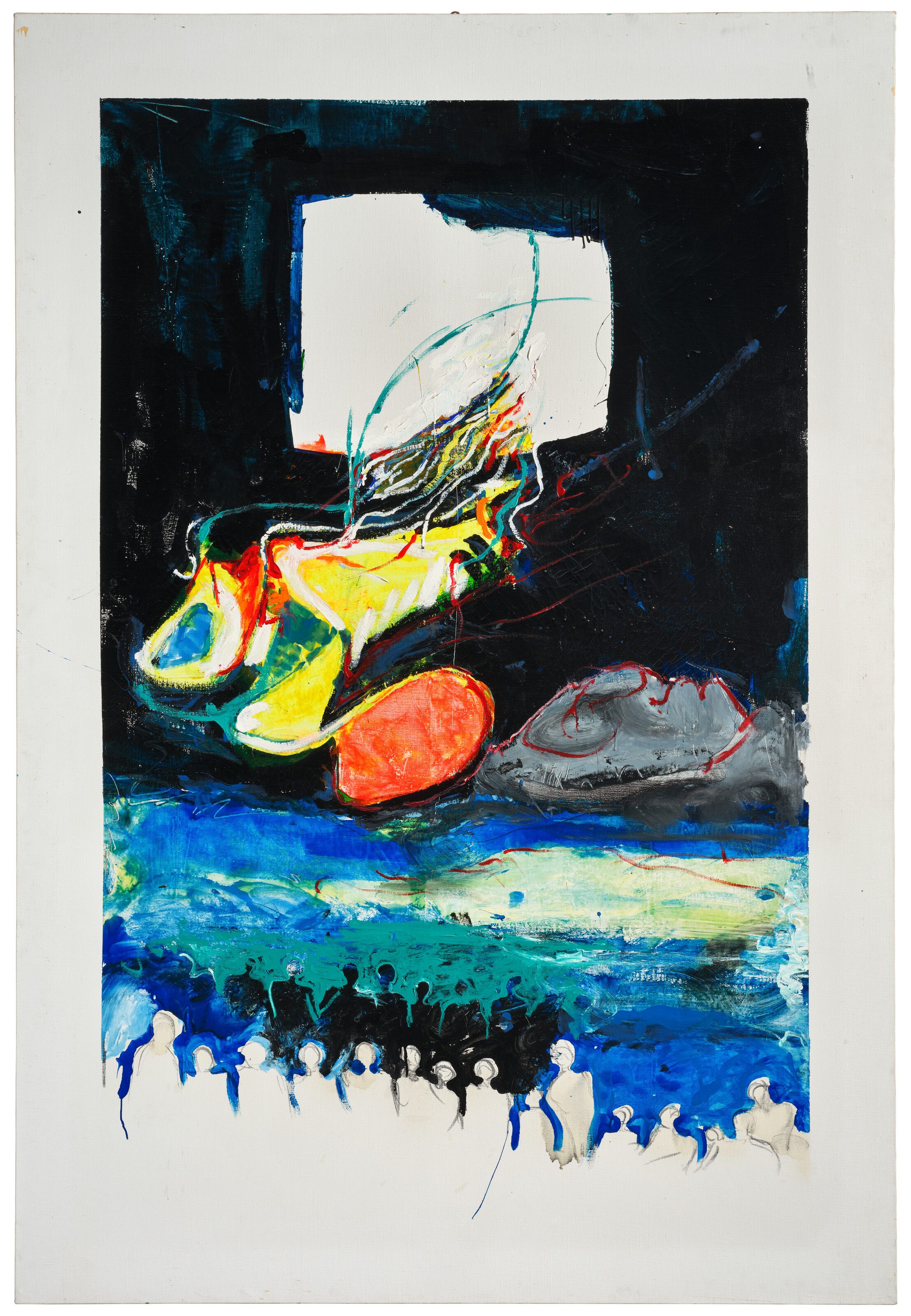 Mario Schifano (1934-1998), Posti in piedi | Christie’s