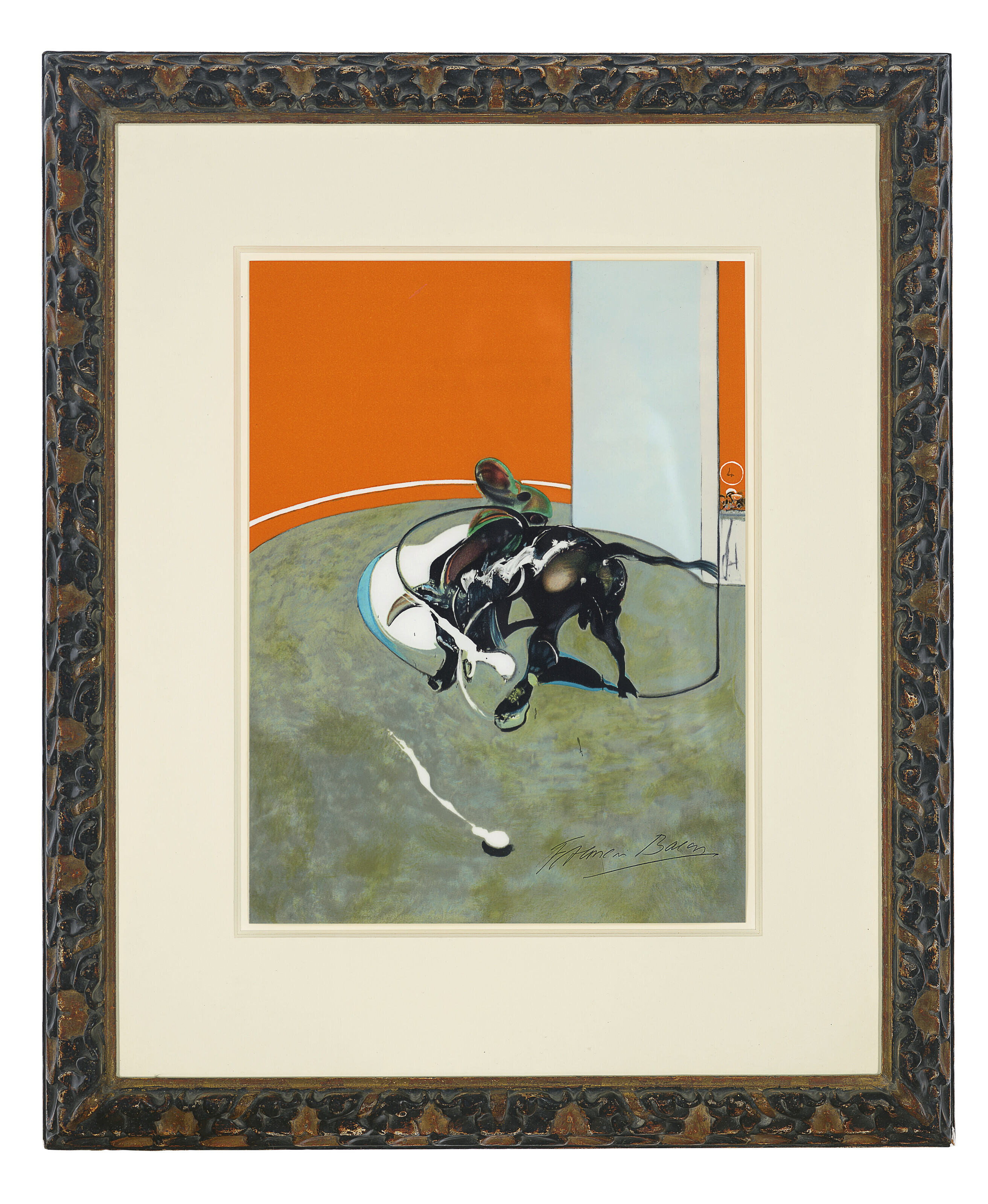 Study for Bullfight No. 2, from Miroir de la tauromachie (Mirror of the Bullfight)