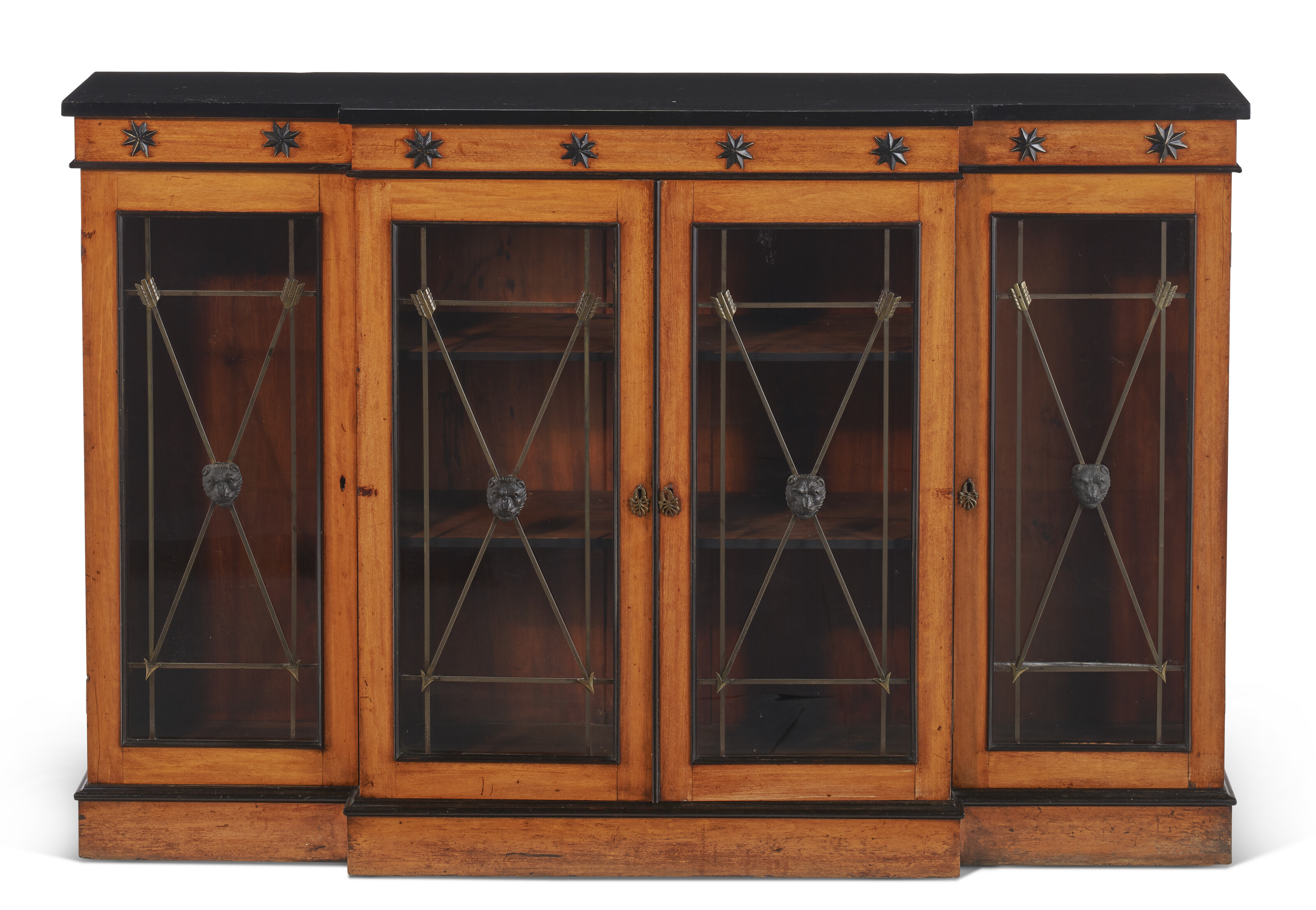 Satinwood Regency Cabinet