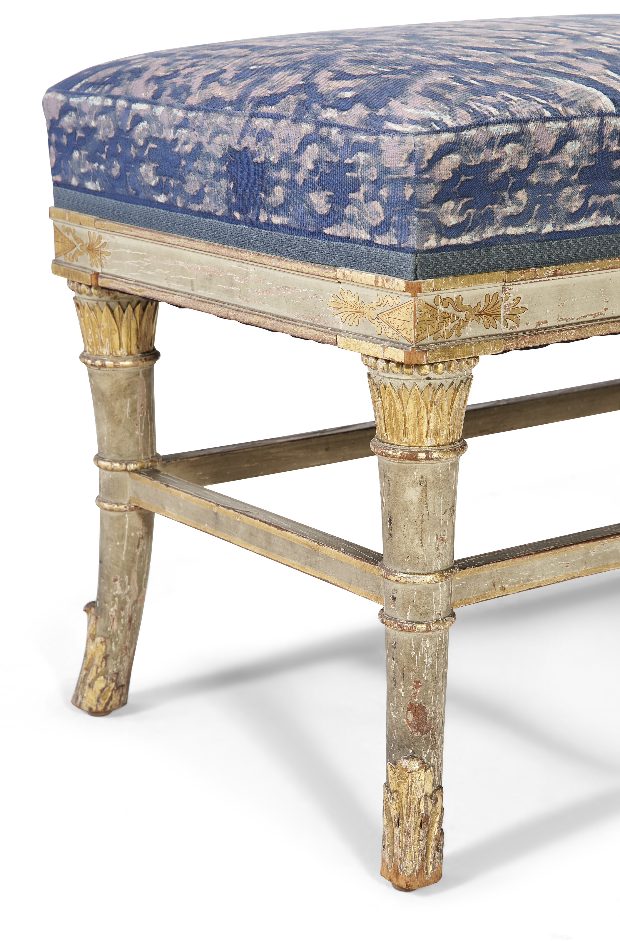 Pair of Mahogany Directoire Form Tabourets