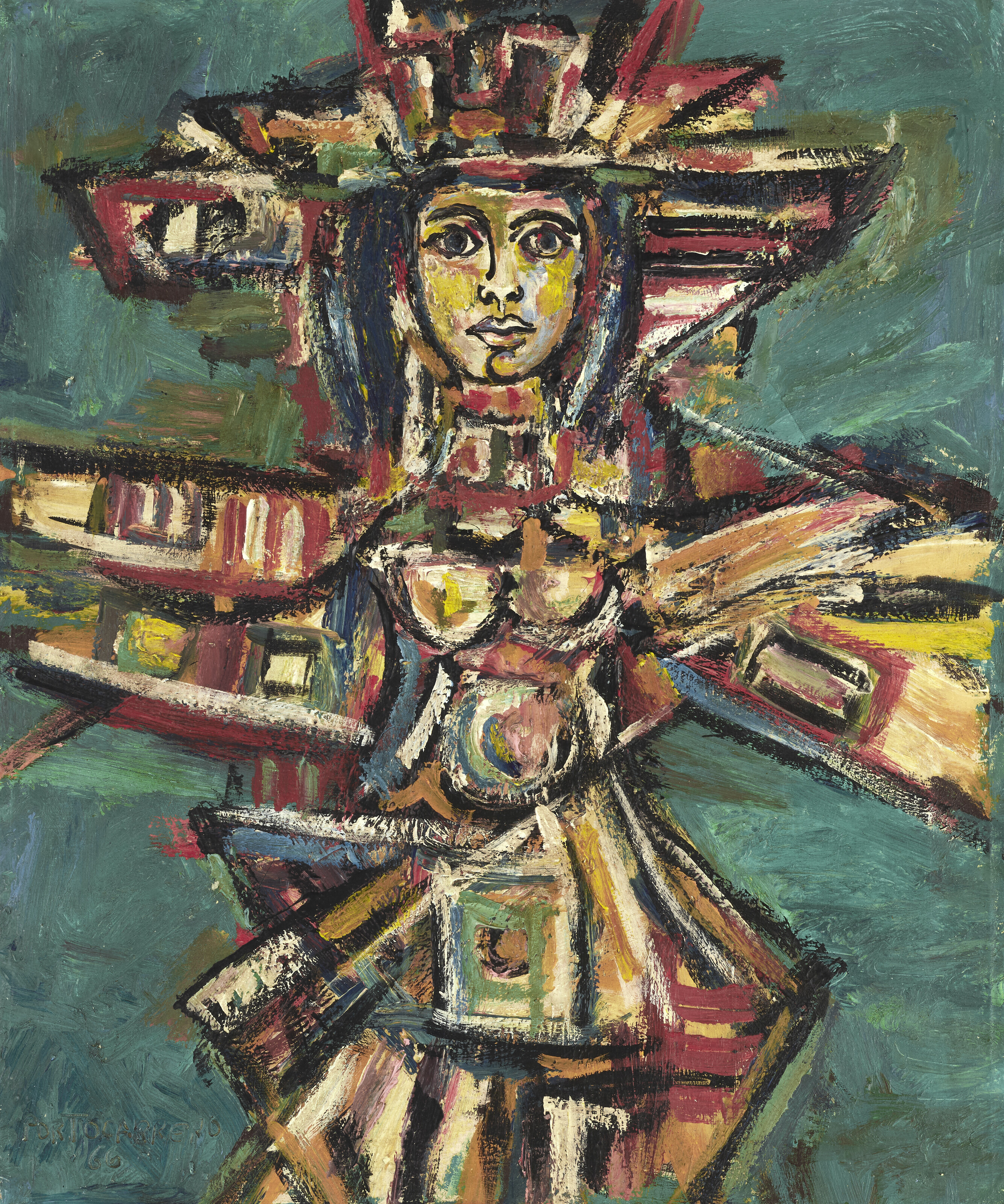 RENÉ PORTOCARRERO (1912-1985), Flora | Christie's