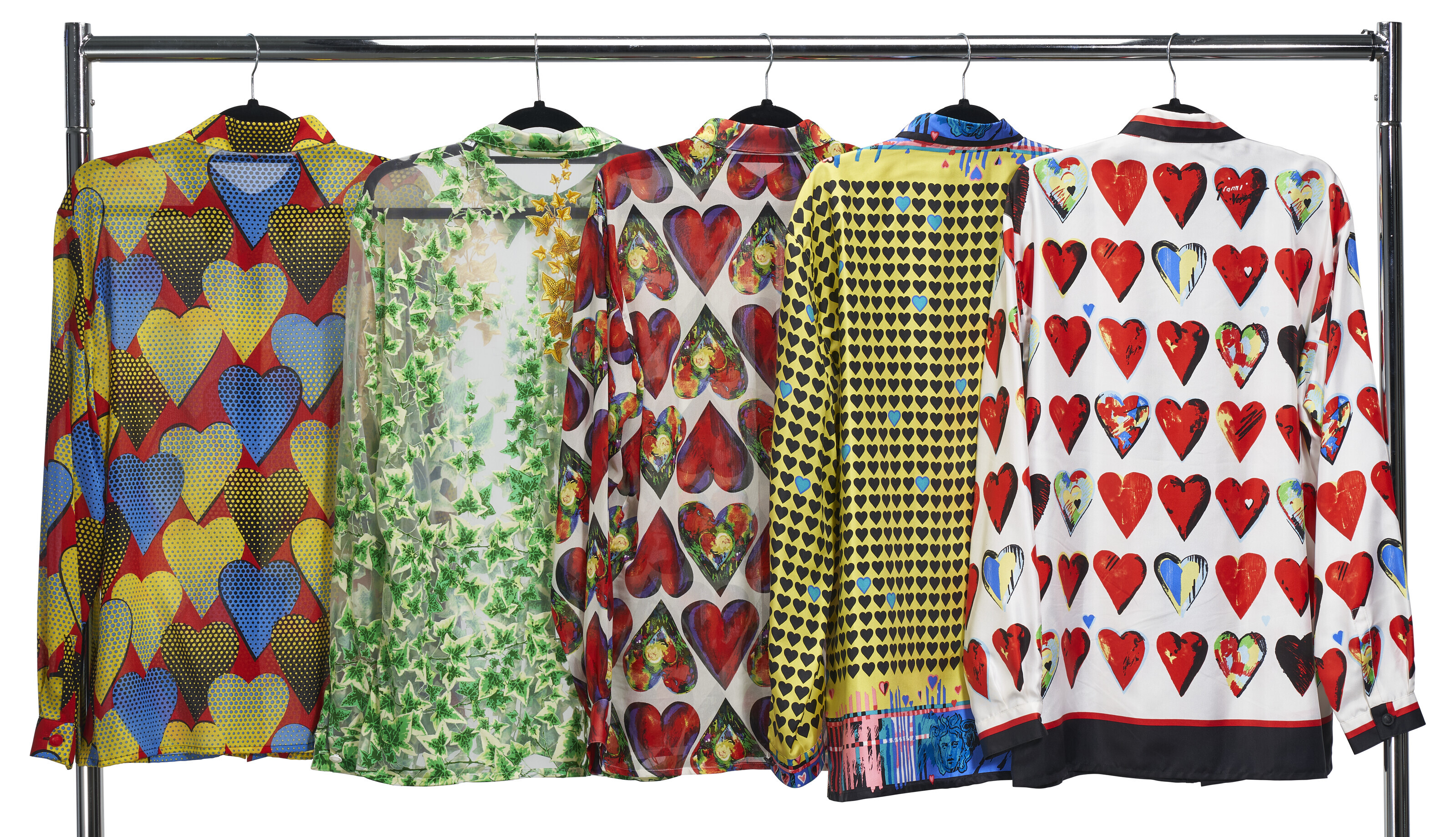 A GROUP OF FIVE SILK SHIRTS, GIANNI VERSACE, CIRCA 1995 | Christie's