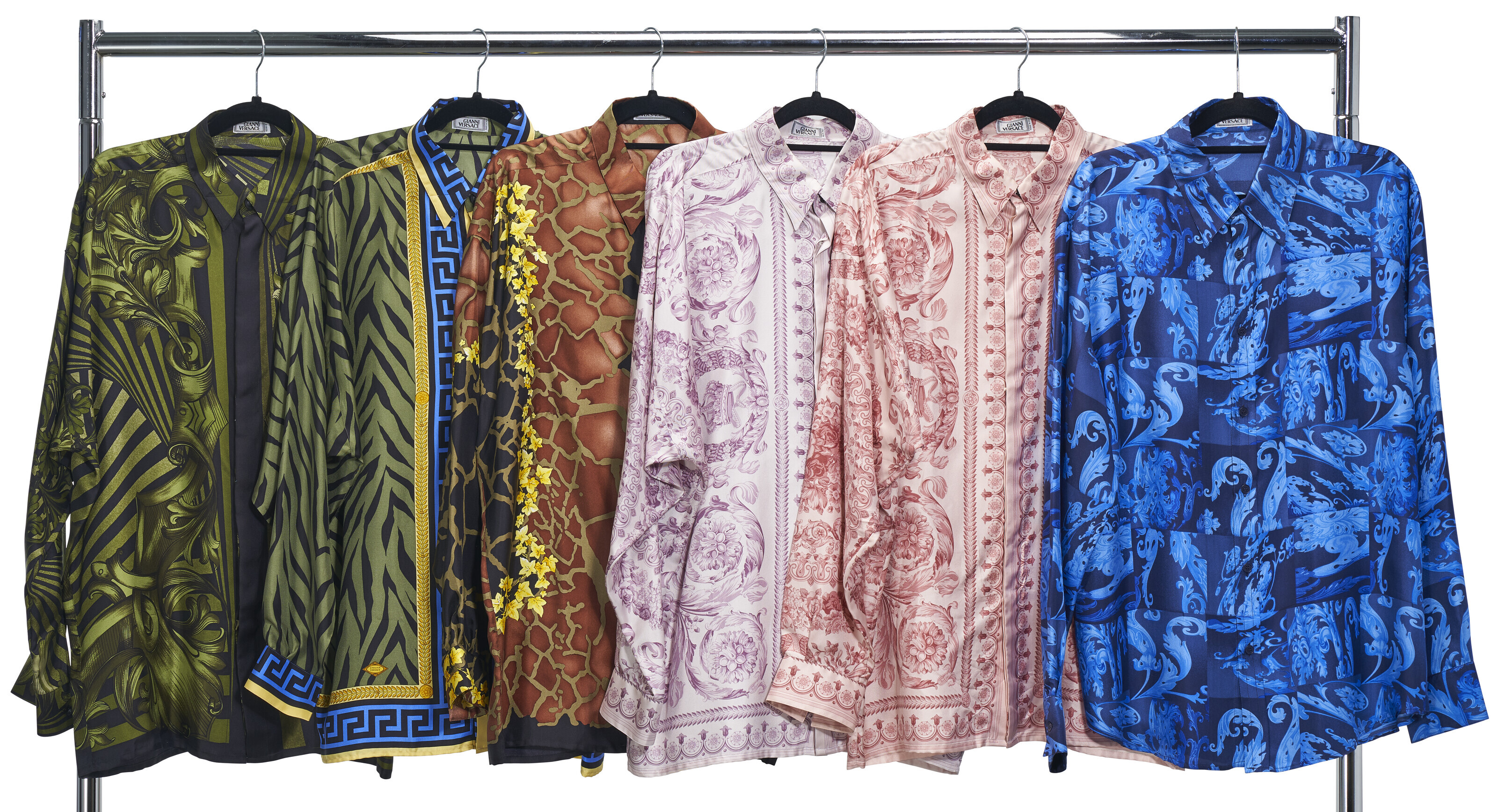 A GROUP OF SEVEN SILK SHIRTS, GIANNI VERSACE, 1990S | Christie's