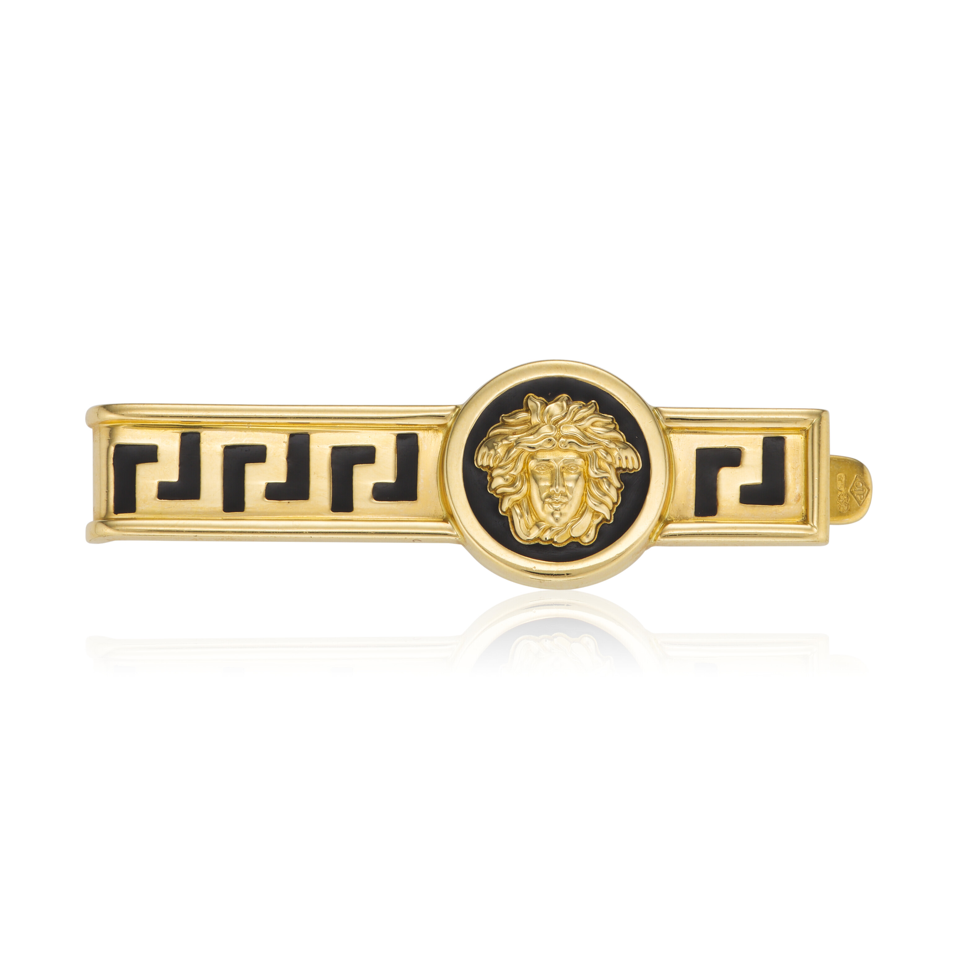 Versace Gold Tie Clip Versace Medusa Tie Clip - Tie Pins and Clips, Pins  main image 2