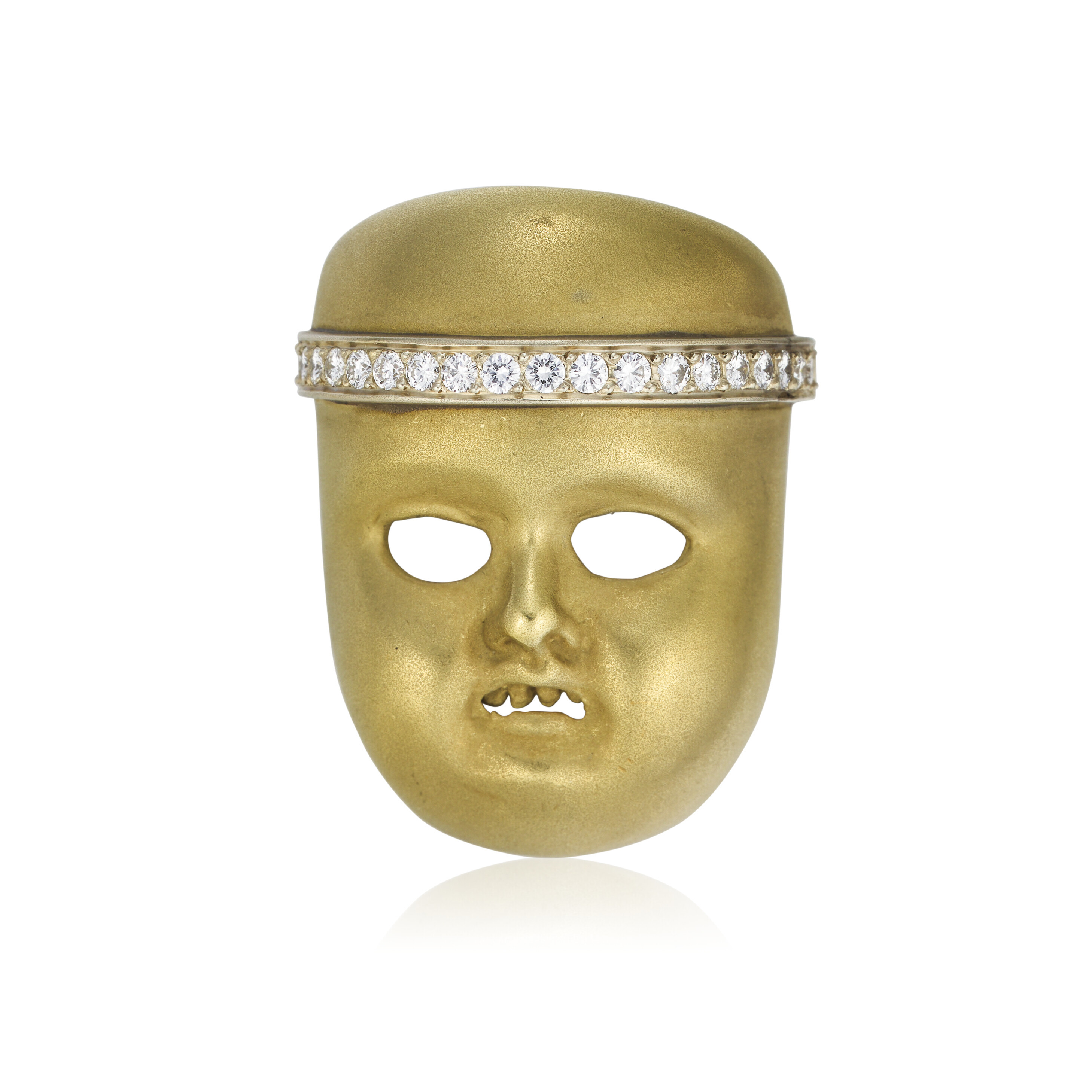 KIESELSTEIN-CORD GROUP OF GOLD AND DIAMOND BROOCHES