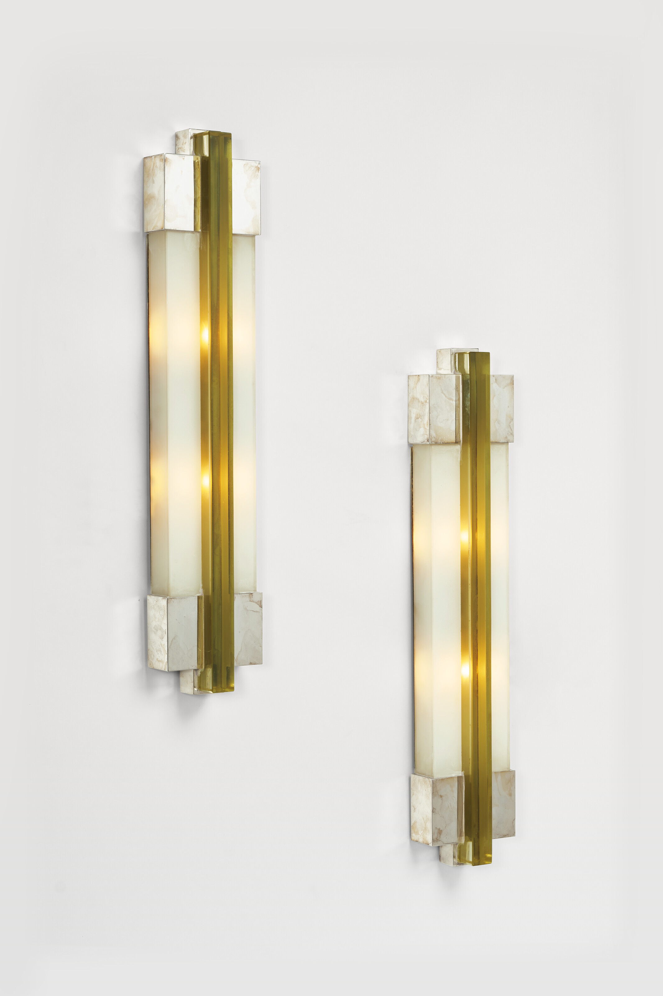 Catalog image of Pair of Wall Lights, circa 1930