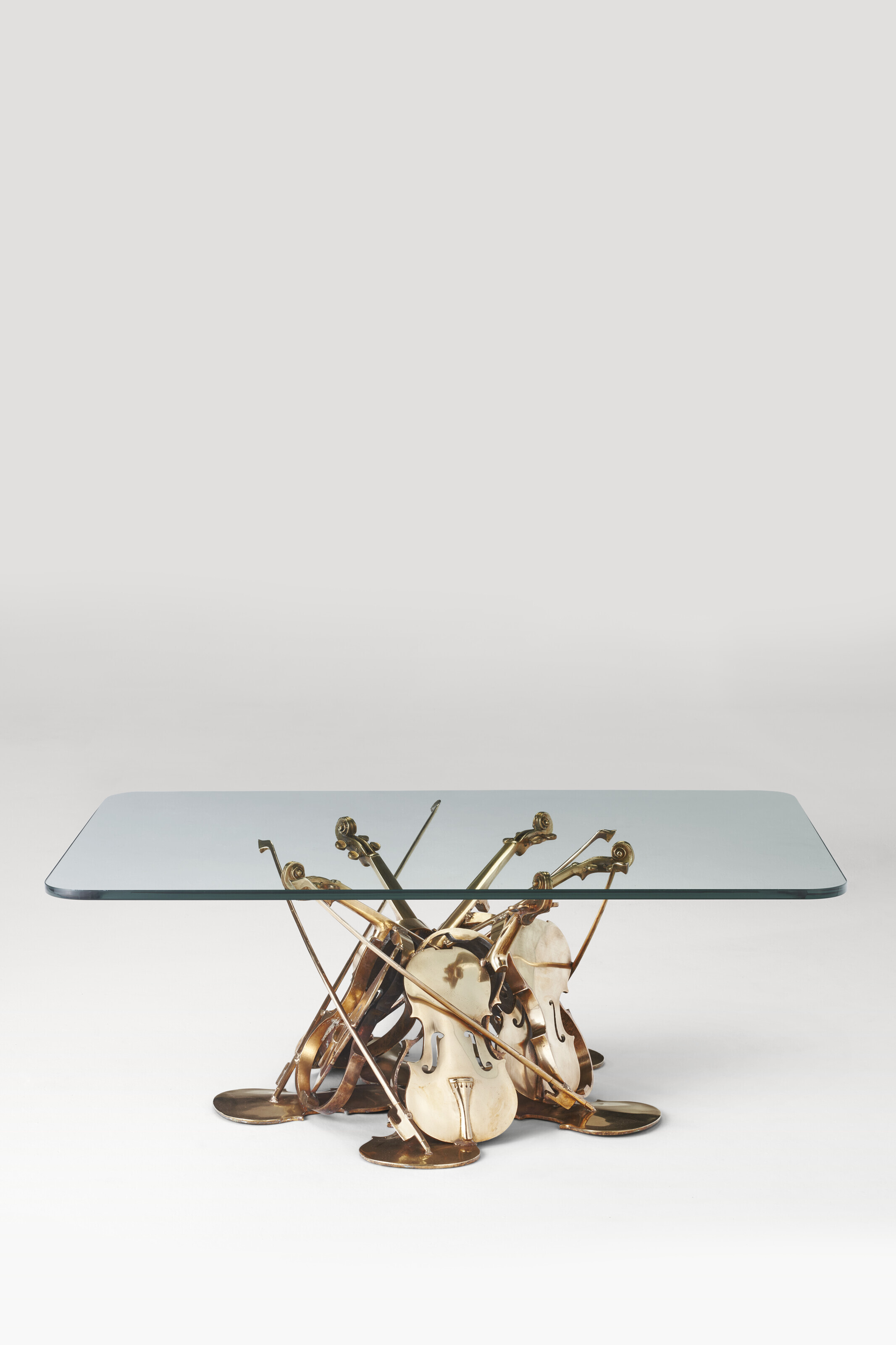 Arman、Allure de Violon、希少画集画、新品額装付 ARMAN (1928-2005), Untitled (Violin Low Table), 1995 | Christie's