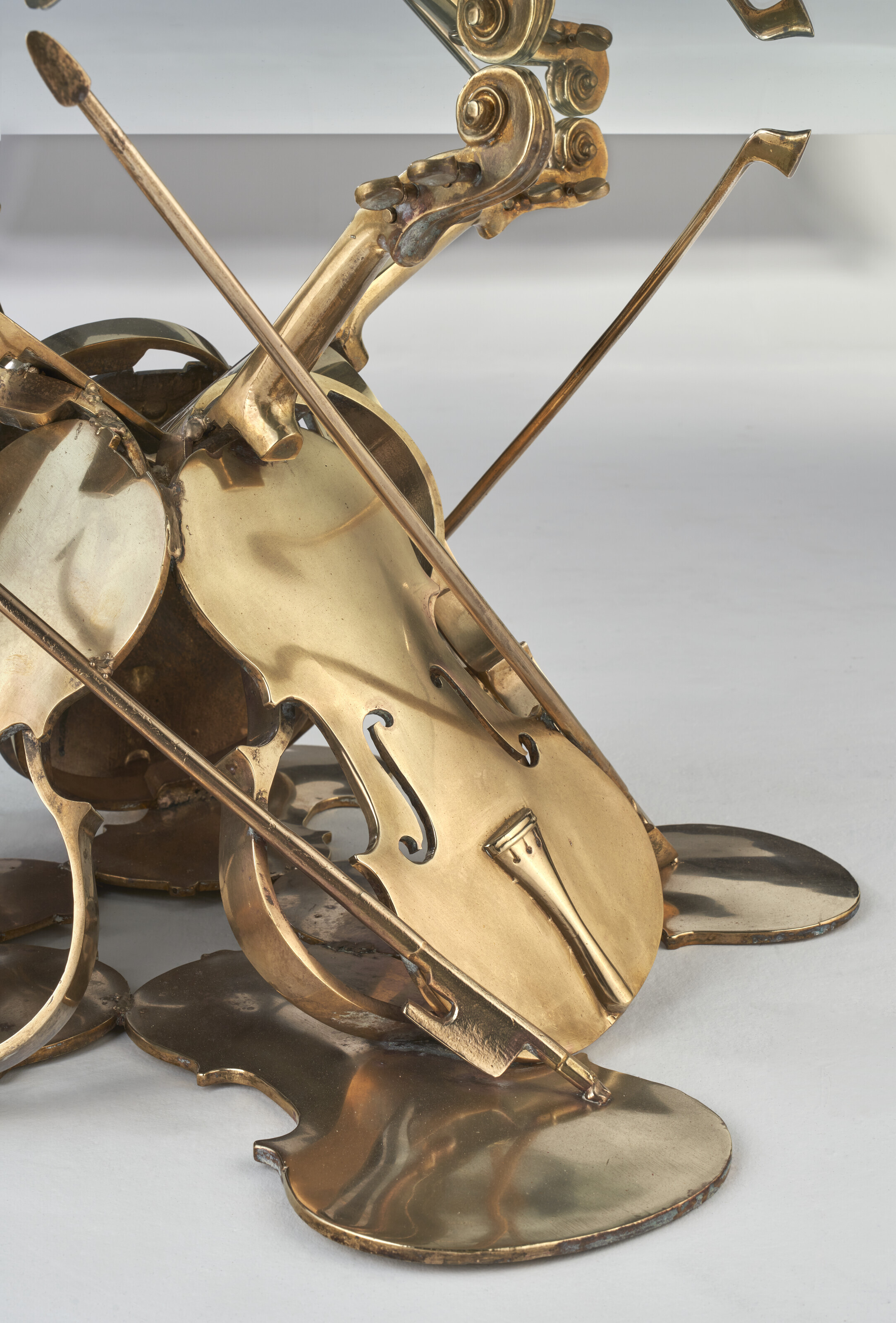 ARMAN (1928-2005), Untitled (Violin Low Table), 1995 | Christie's