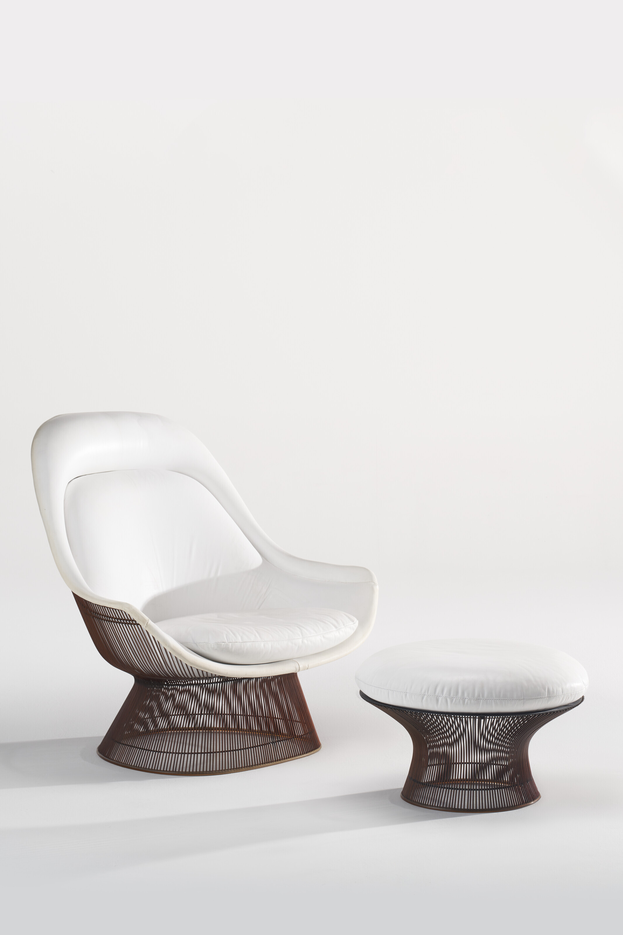 Catalog image of Easy Chair and Ottoman, designed circa 1966