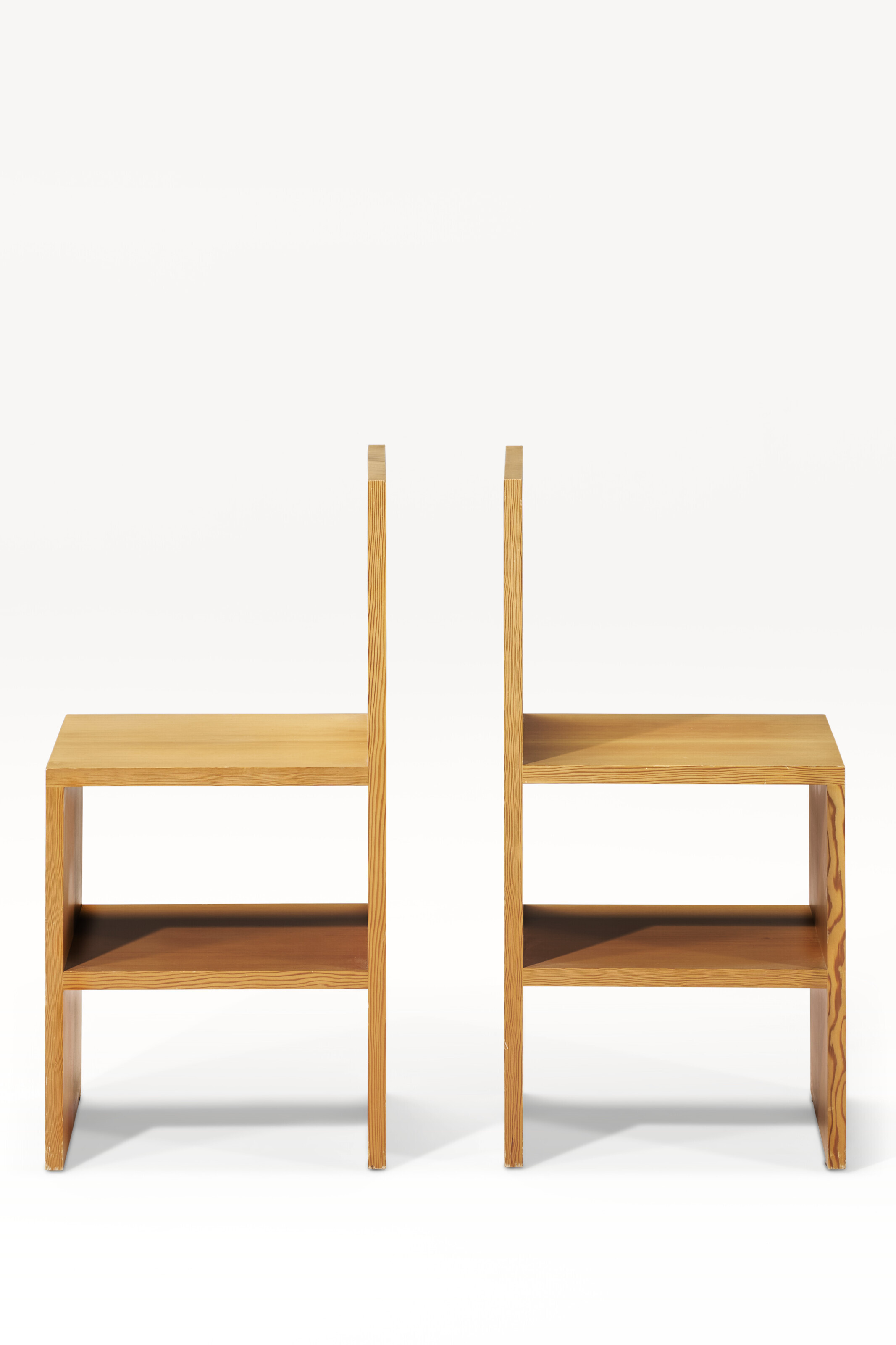 DONALD JUDD (1928-1994), 'Desk 33' and Two 'Chair 84' Chairs