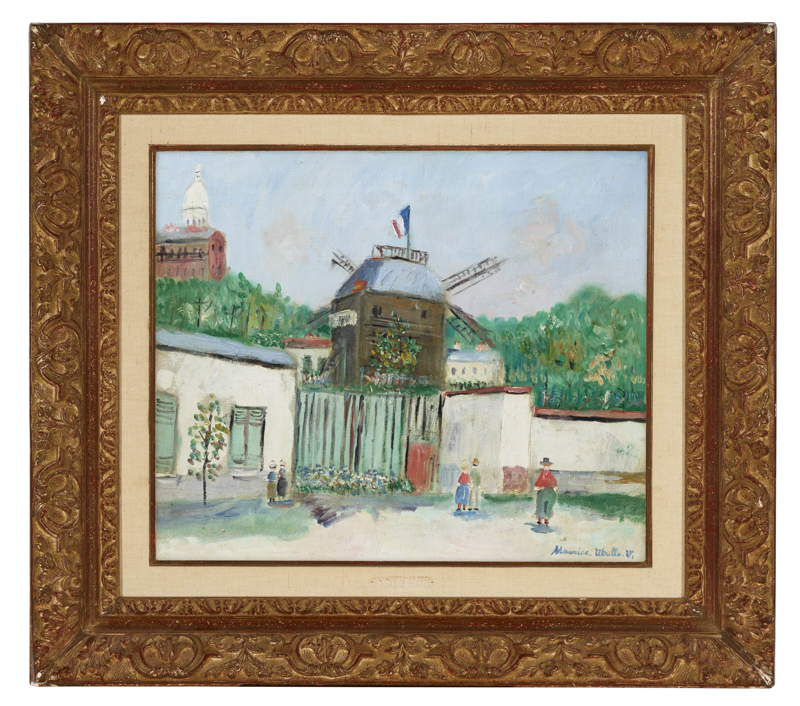 MAURICE UTRILLO (1883-1955), Moulin de la Galette, Montmartre