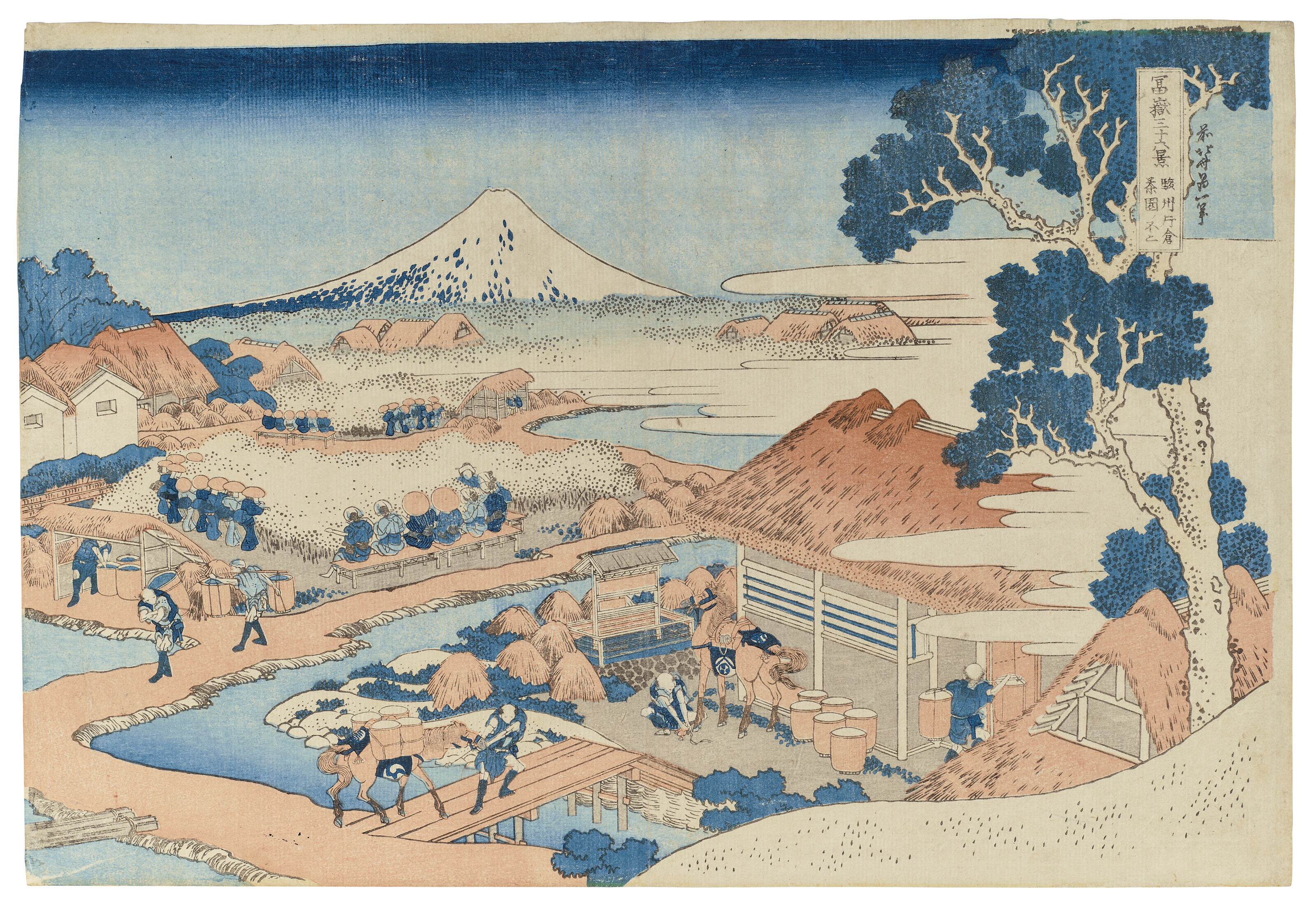 KATSUSHIKA HOKUSAI (1760-1849), Fugaku sanjurokkei (Thirty