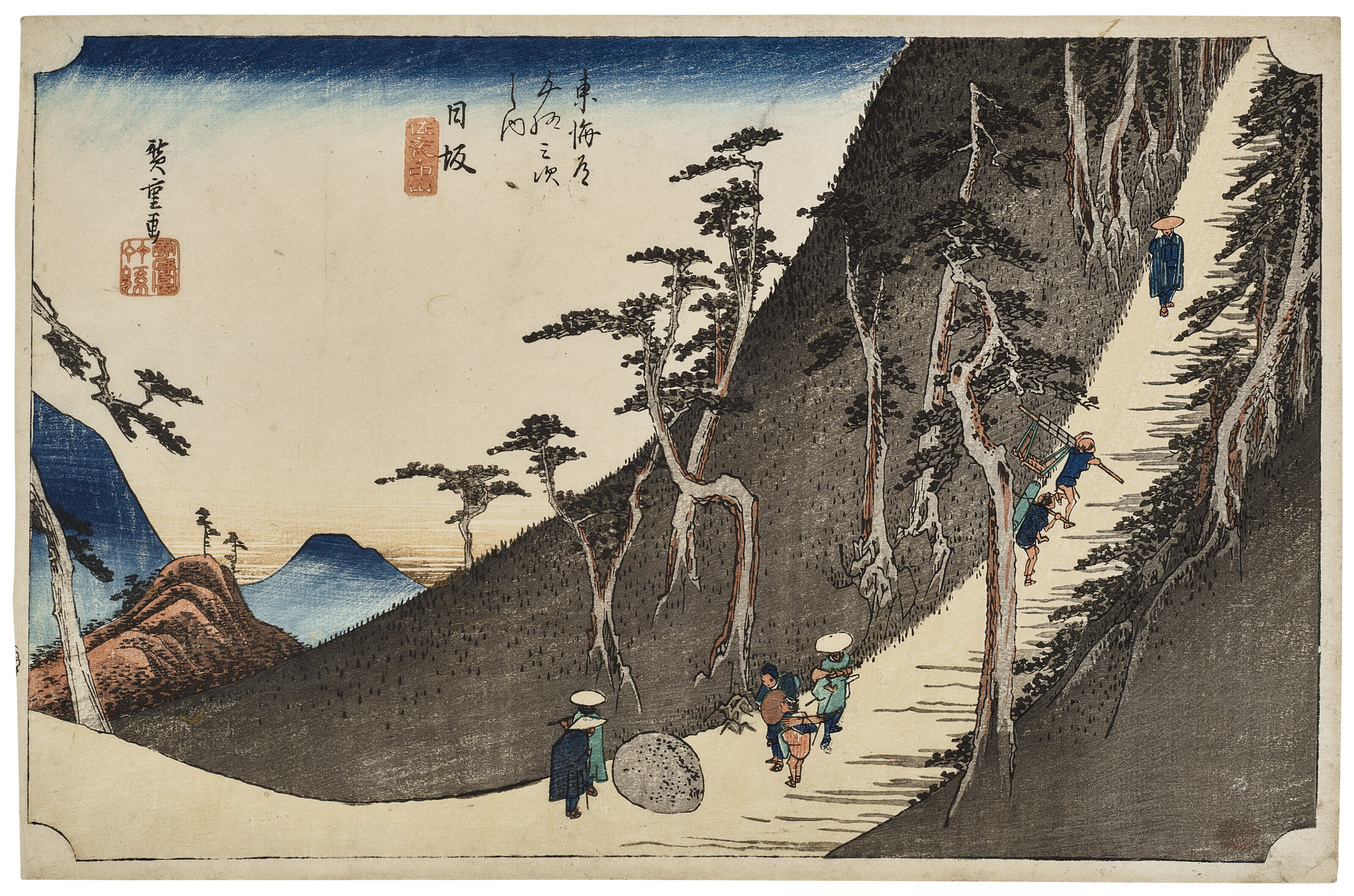 SUZUKI HARUNOBU (1725-1770), Osen of the Kagiya teahouse