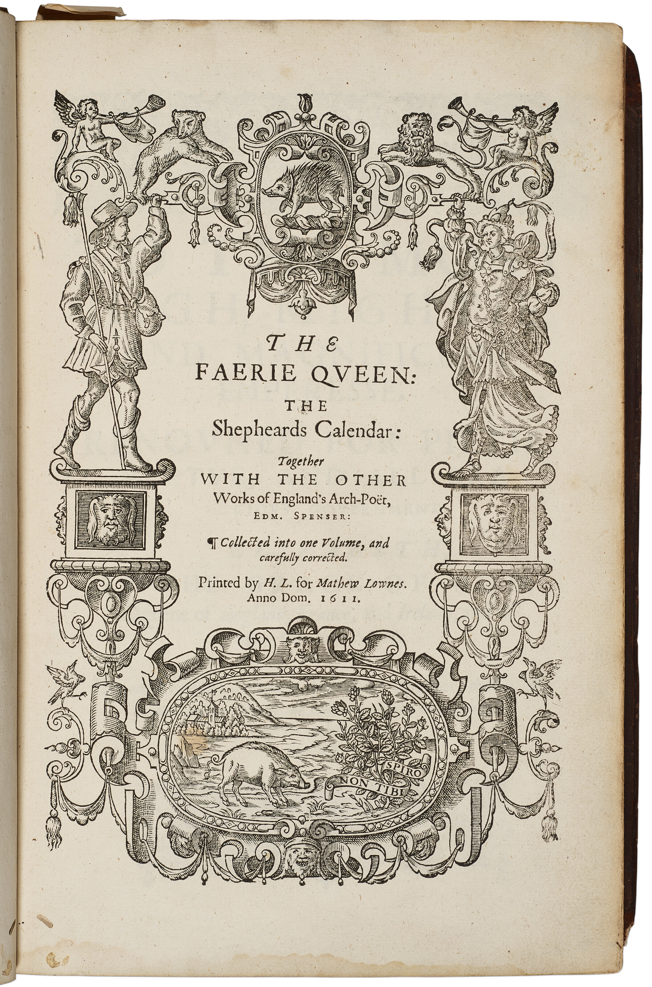 The Faerie Queene, Edmund Spenser, 1590-1596; Bradley Martin