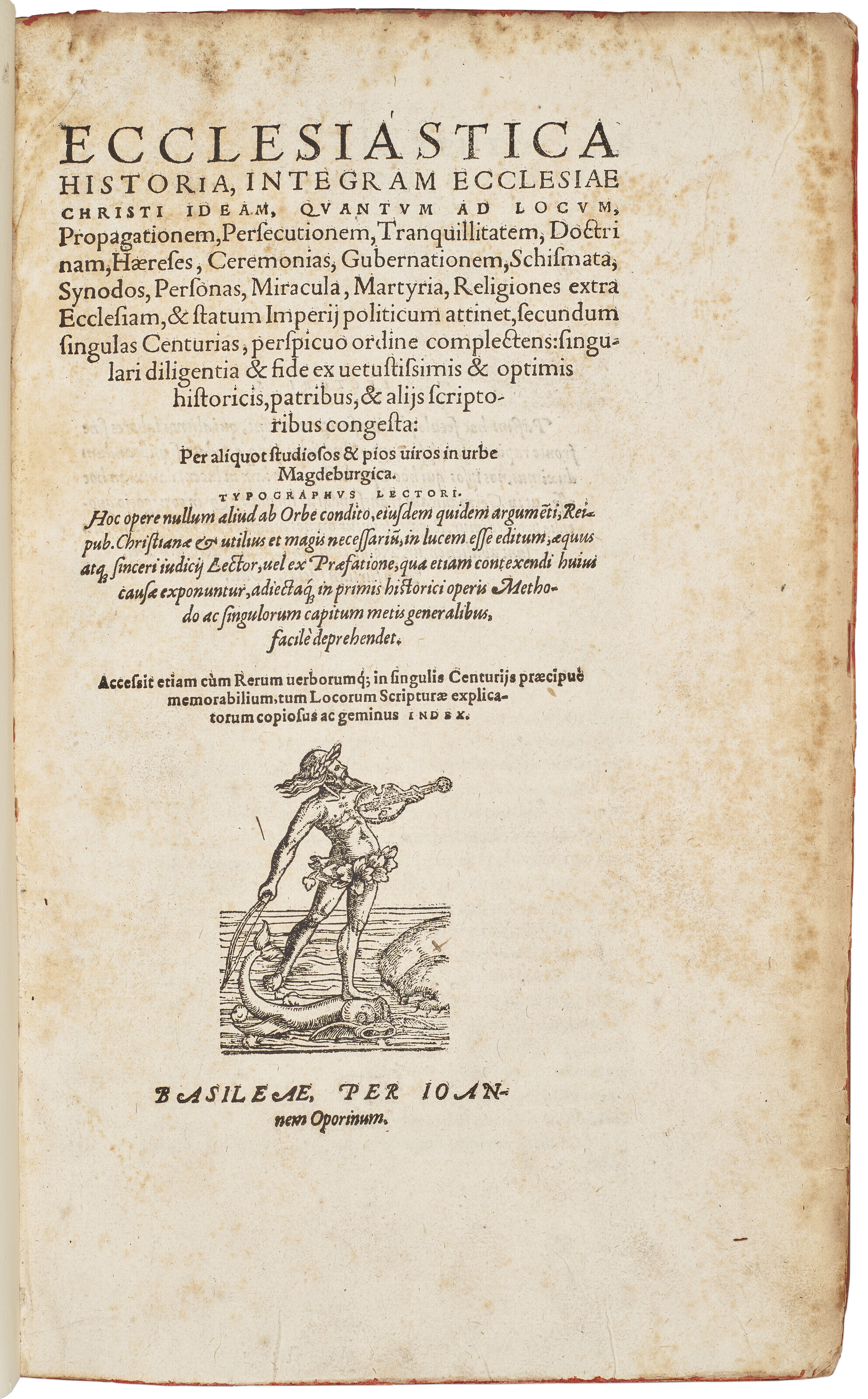 The Magdeburg Centuries, Matthias Flacius et al., 1560-1574