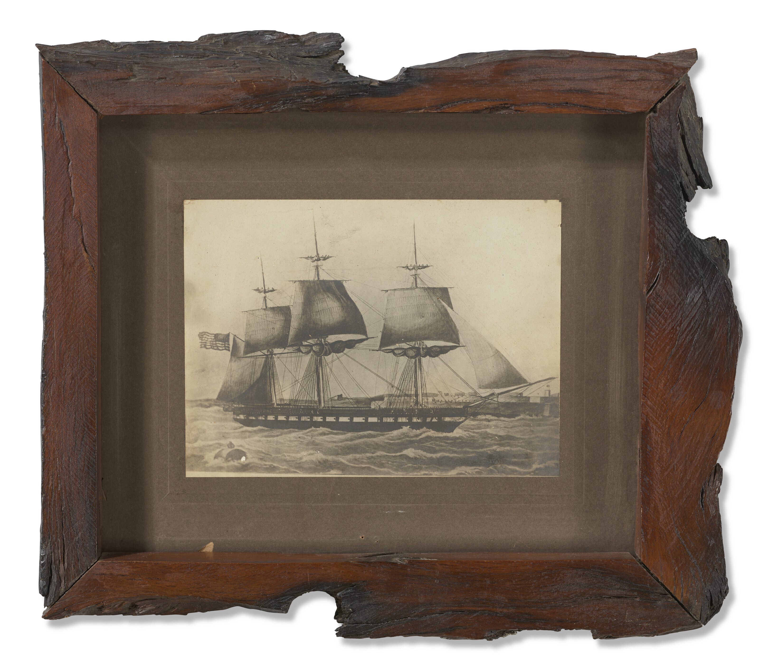 From the U.S.S. Constitution, c.1796, collected c.1907 | Christie’s