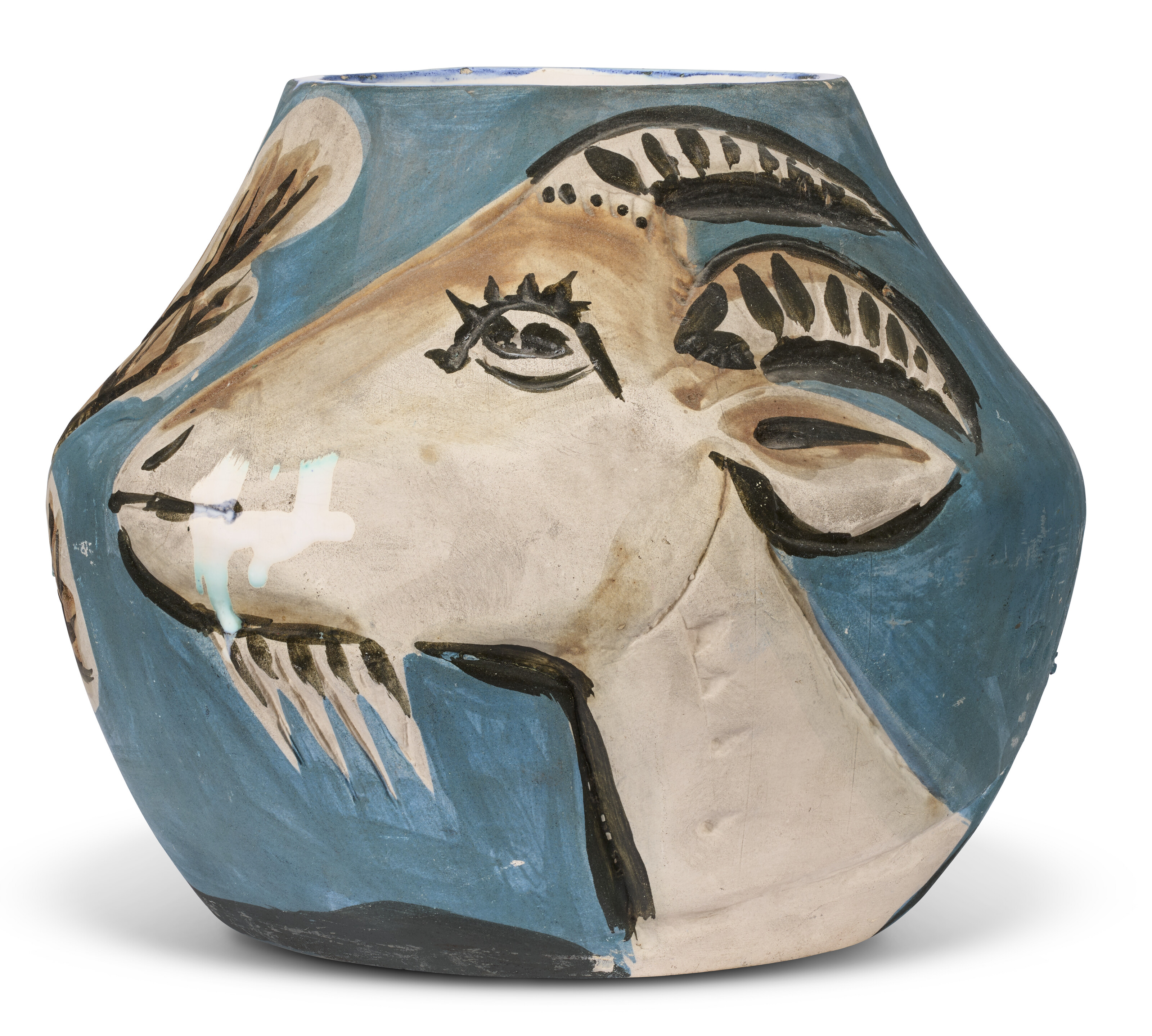 PABLO PICASSO (1881-1973), Tête de chèvre de profil (A.R. 146