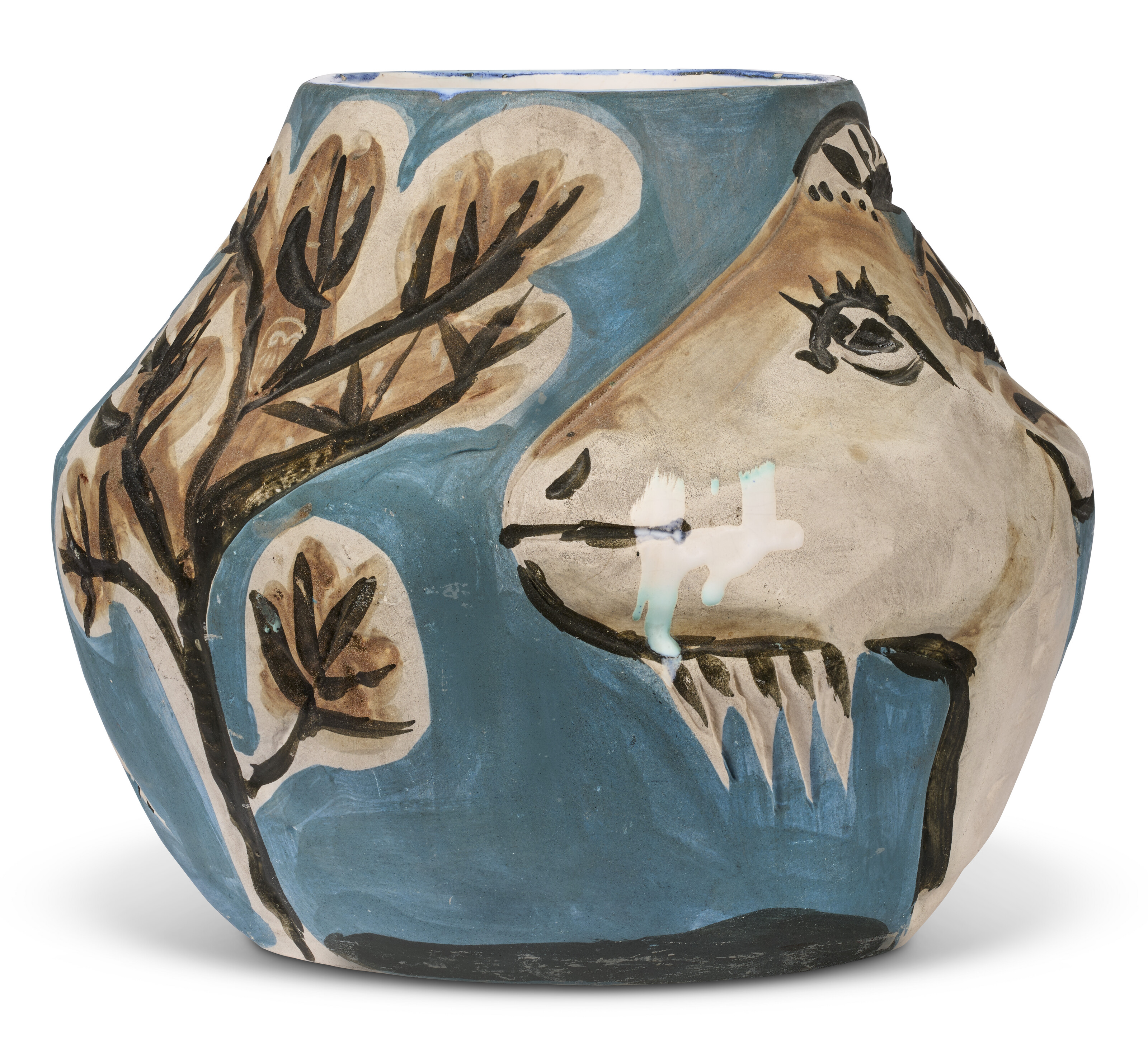 PABLO PICASSO (1881-1973), Vase aux chèvres (A.R. 157) | Christie's