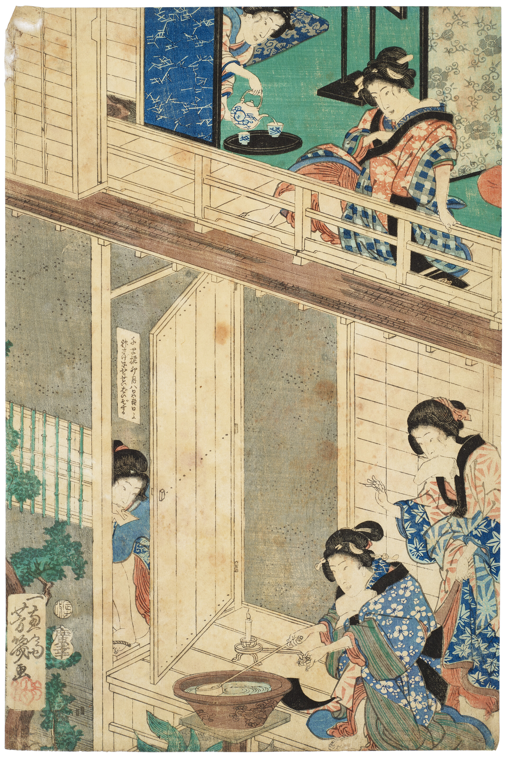 CHOBUNSAI EISHI (1756-1829), KIKUGAWA EIZAN (1787-1867) AND