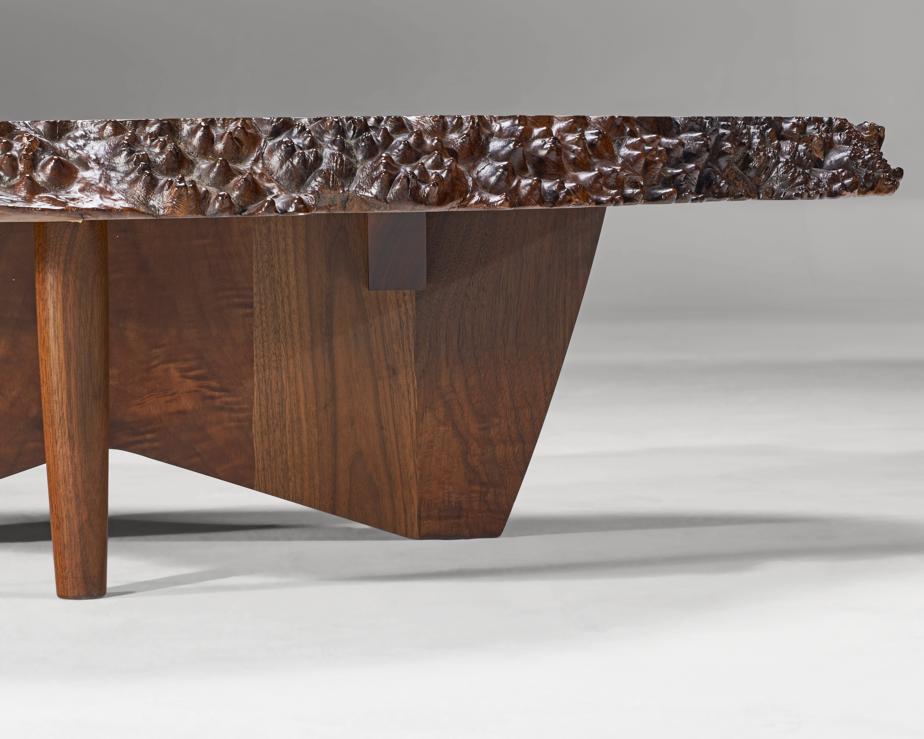 GEORGE NAKASHIMA (1905-1990), Important 'Conoid' Low Table, circa