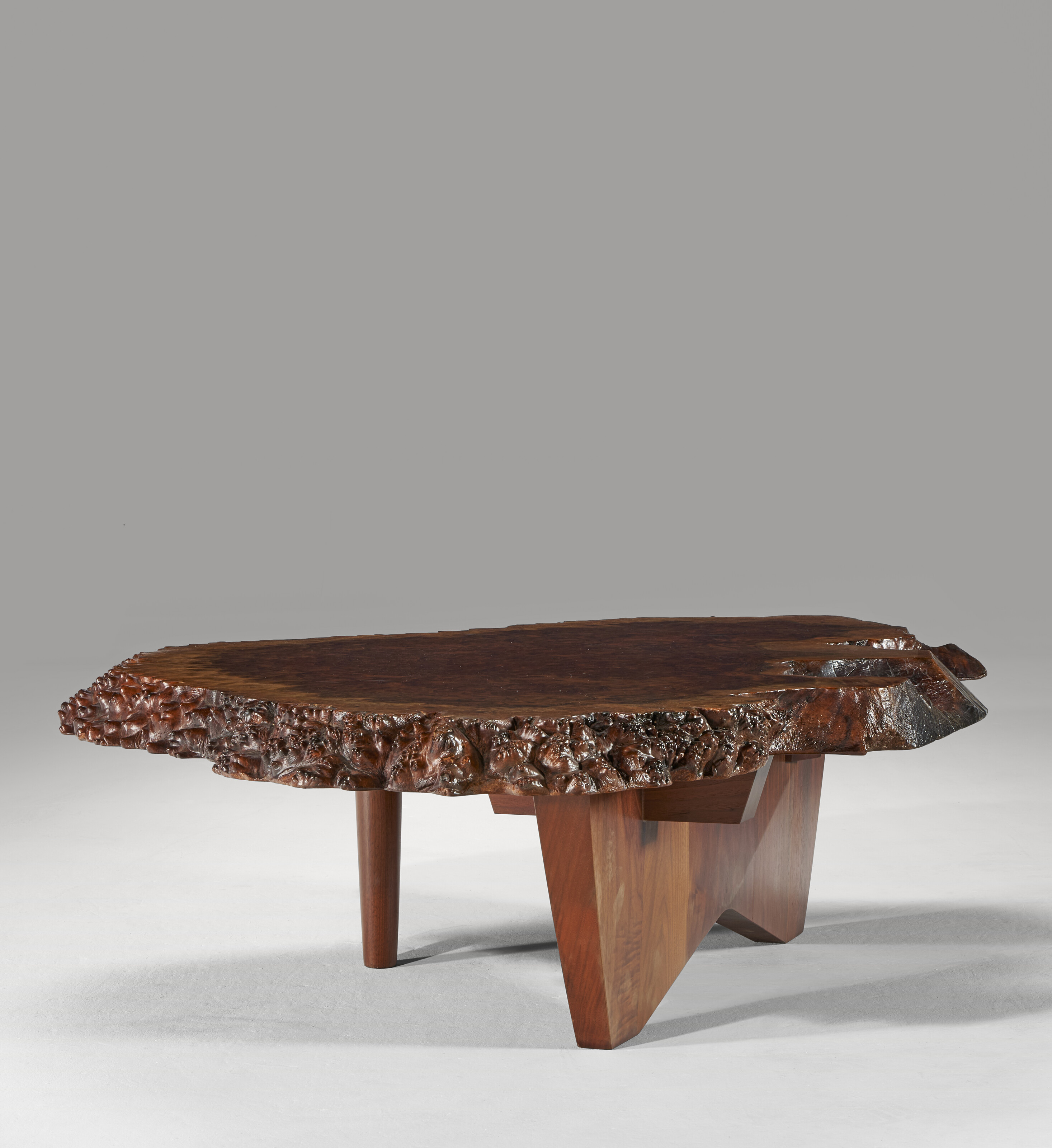 GEORGE NAKASHIMA (1905-1990), Important 'Conoid' Low Table, circa