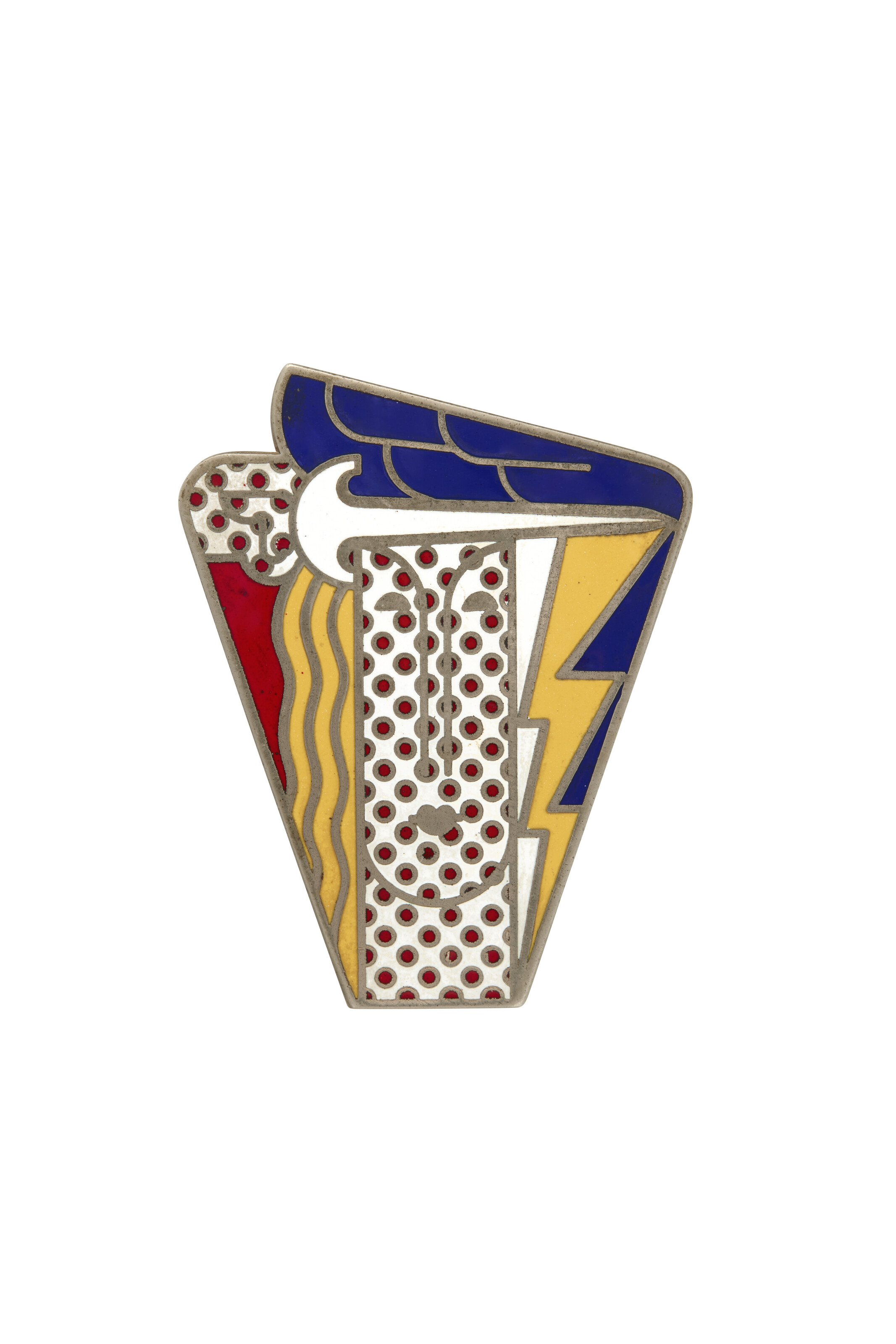 Modern Head Brooch