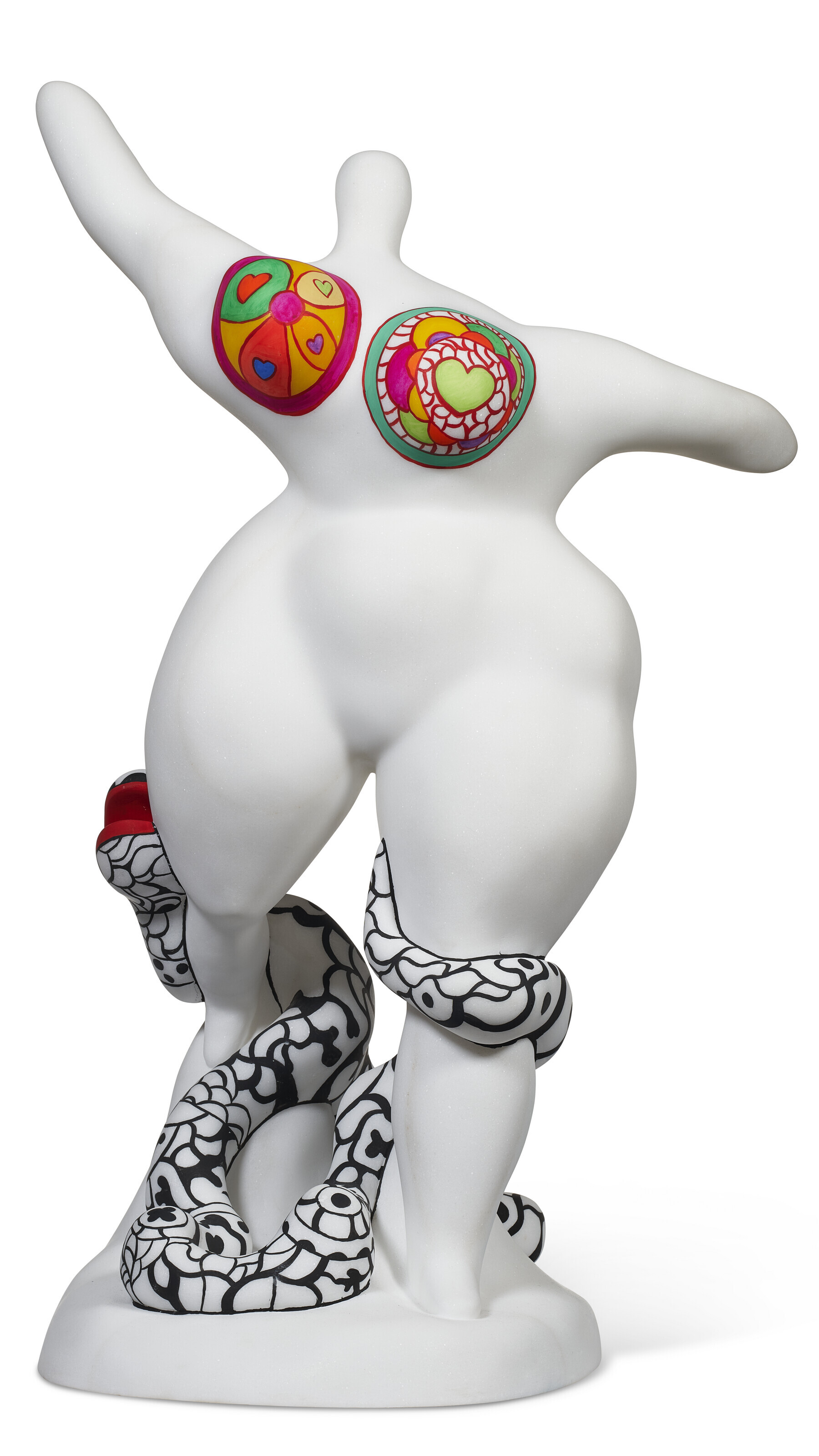 NIKI DE SAINT PHALLE (1930-2002), Standing Nana with Serpent